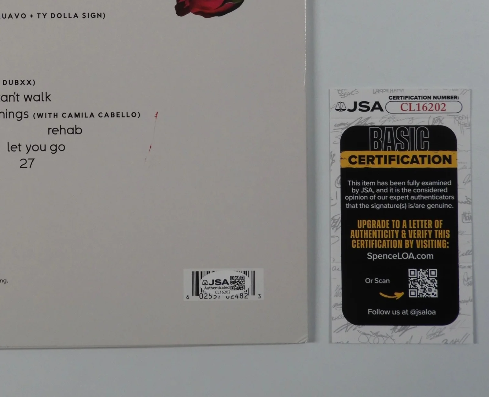 MGK Machine Gun Kelly JSA Signed Autograph Album Vinyl Bloom, изображение 3