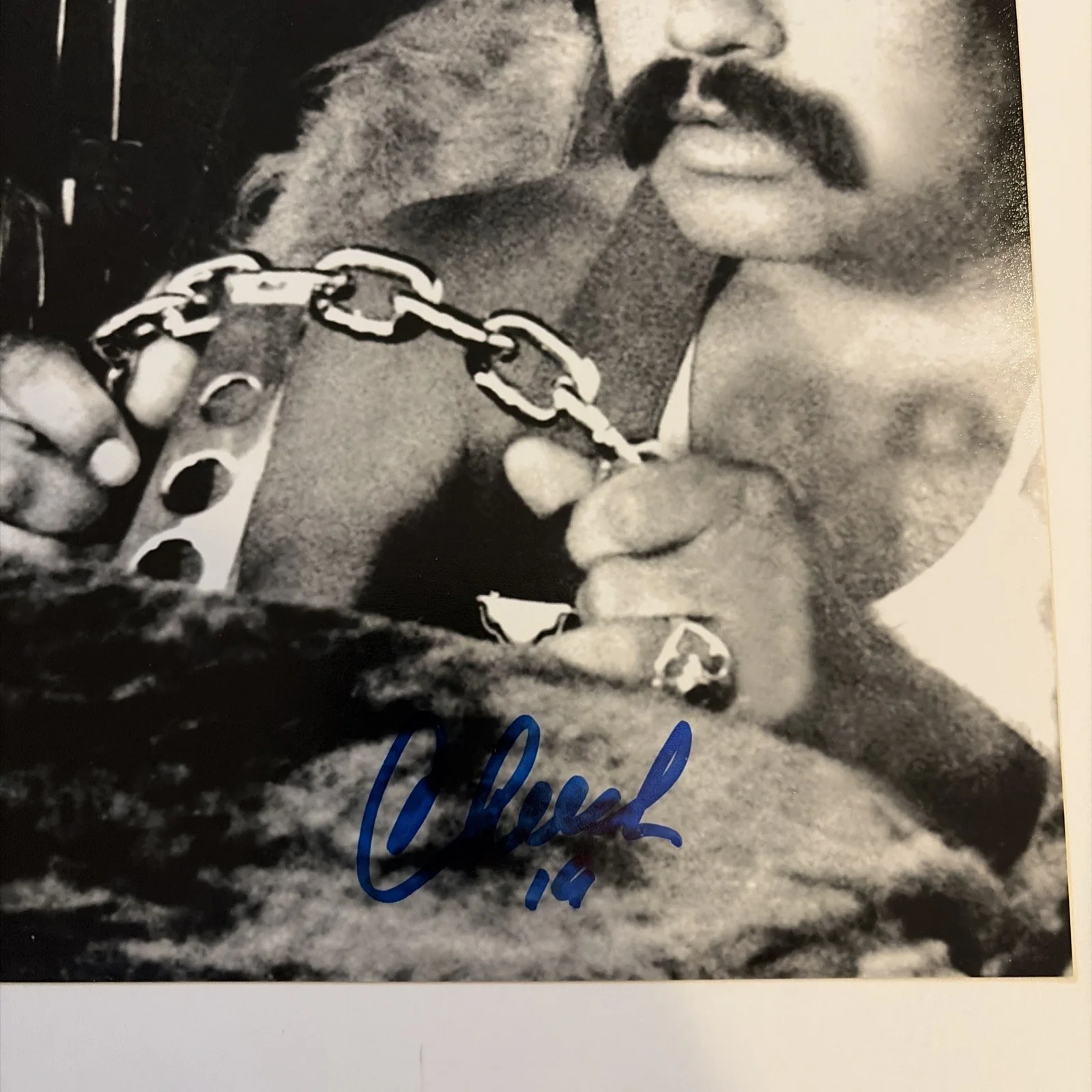 Cheech, Chong — Cheech Marin and Tommy Chong signed 11x14 “Up In Smoke” B&W photo ~ JSA, image 3