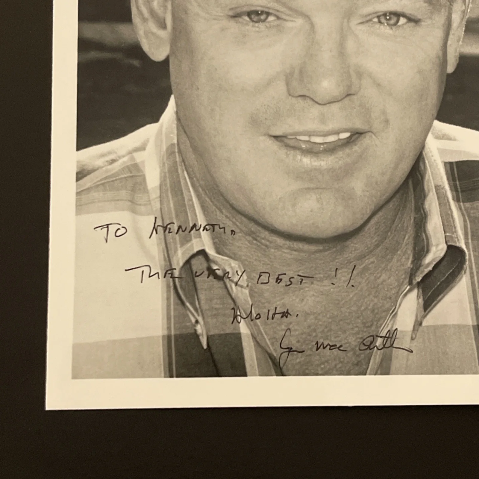 JAMES MACARTHUR Hawaii Five-O: Hand Signed Original Celebrity Photo 5 x 7” / KSK, image 2