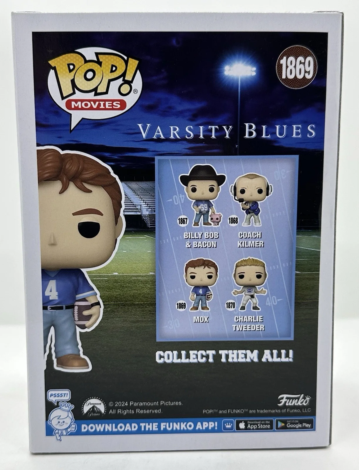 James Van Der Beek — James Van Der Beek Funko Pop Autographed Movies 1869 Varsity Blues 4 ! Mox, изображение 3