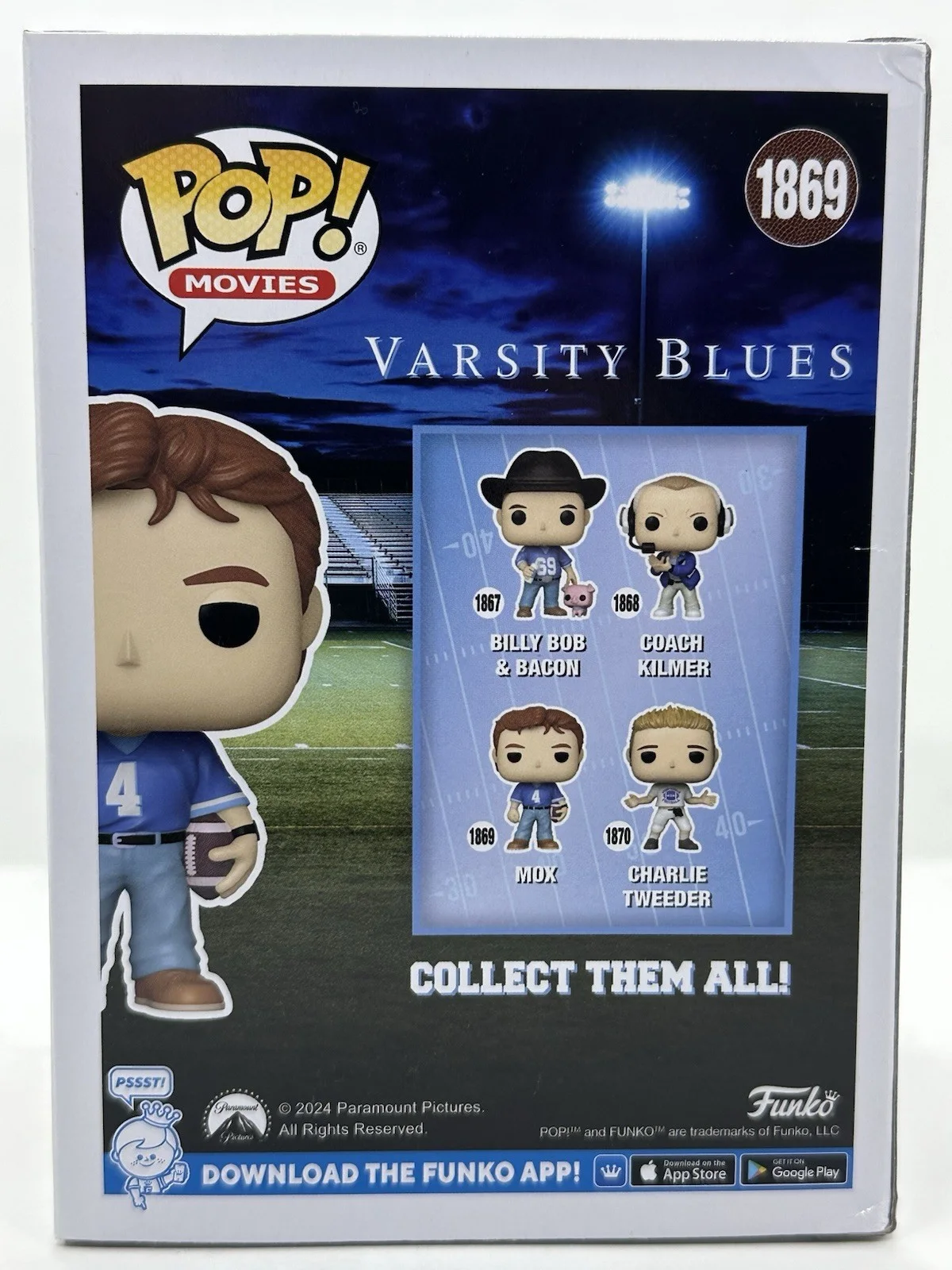 James Van Der Beek — James Van Der Beek Funko Pop Autographed Movies 1869 Varsity Blues 3 ! Mox, изображение 3