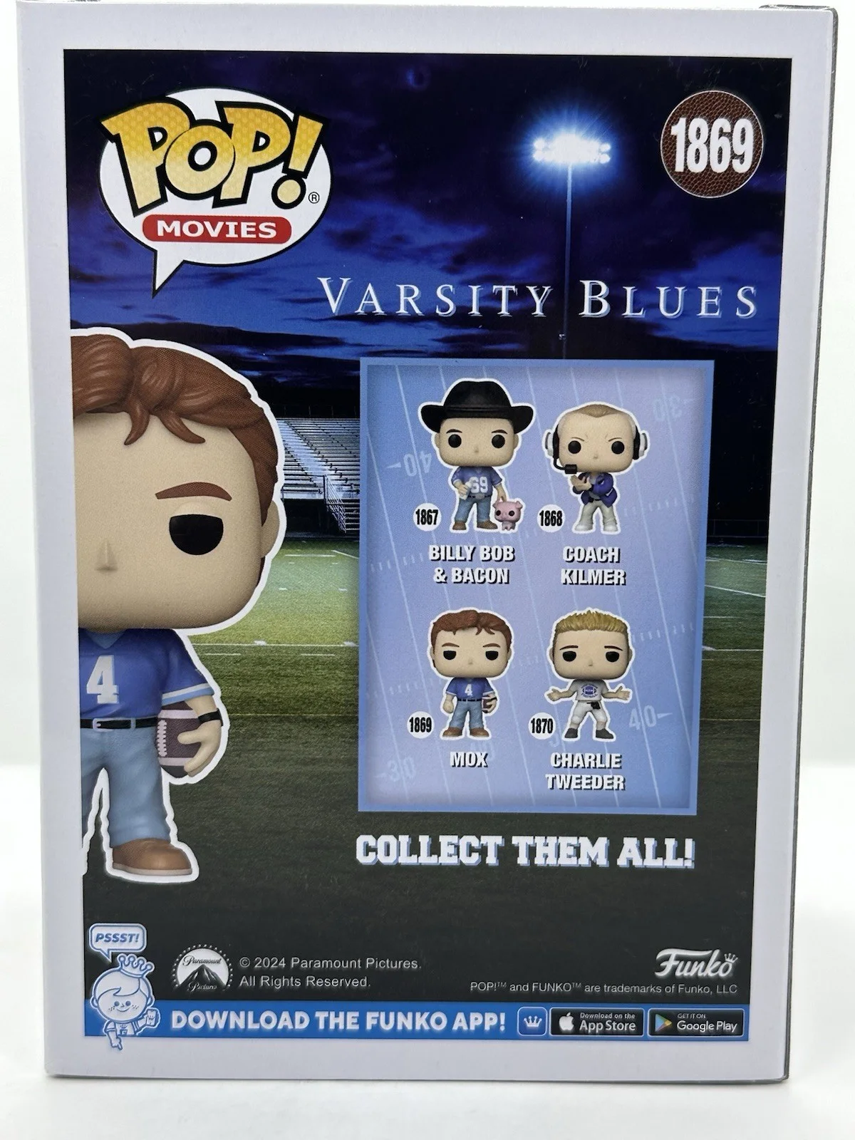 James Van Der Beek — James Van Der Beek Funko Pop Autographed Movies 1869 Varsity Blues 2 ! Mox, изображение 3