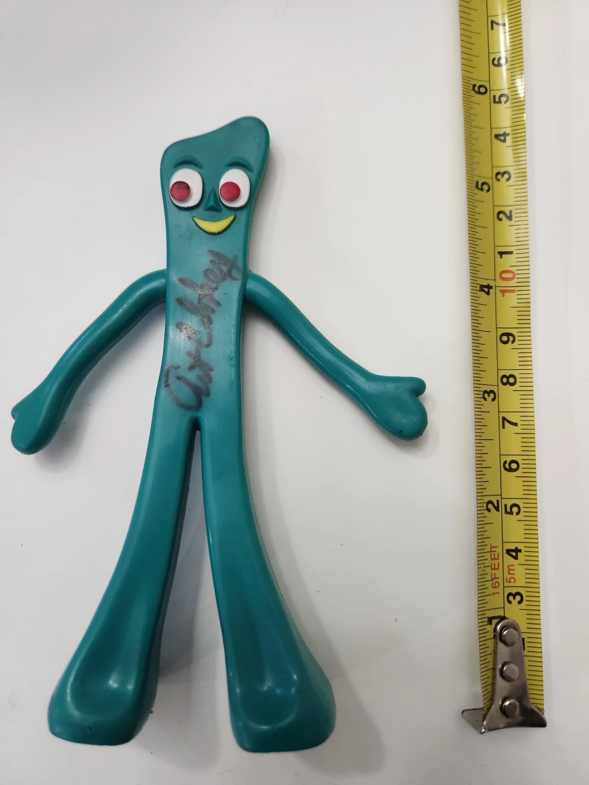 Art Clokey — autographed gumby by Art Clokey, image 3