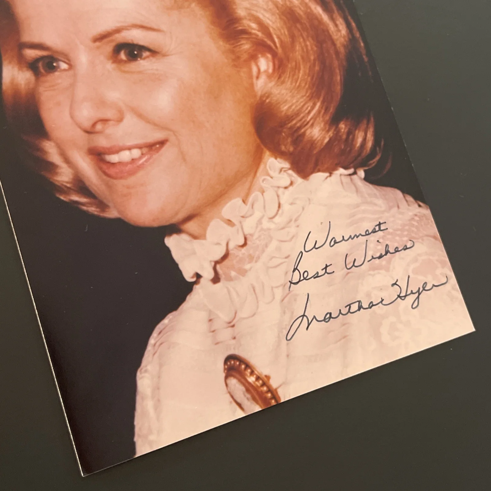 MARTHA HYER Golden Age Of Hollywood: Hand Signed Celebrity Photo 4 x 6” / KSK, изображение 4