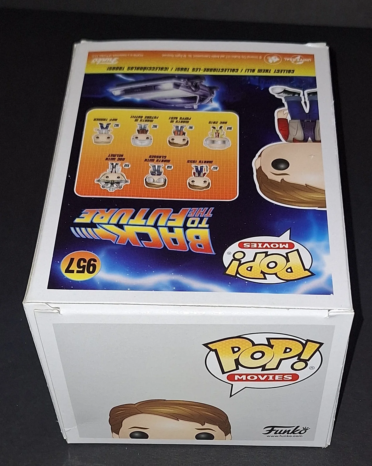Michael J. Fox — Michael J. Fox Signed Autographed Funko Back To The Future Marty 1955 Beckett, изображение 5