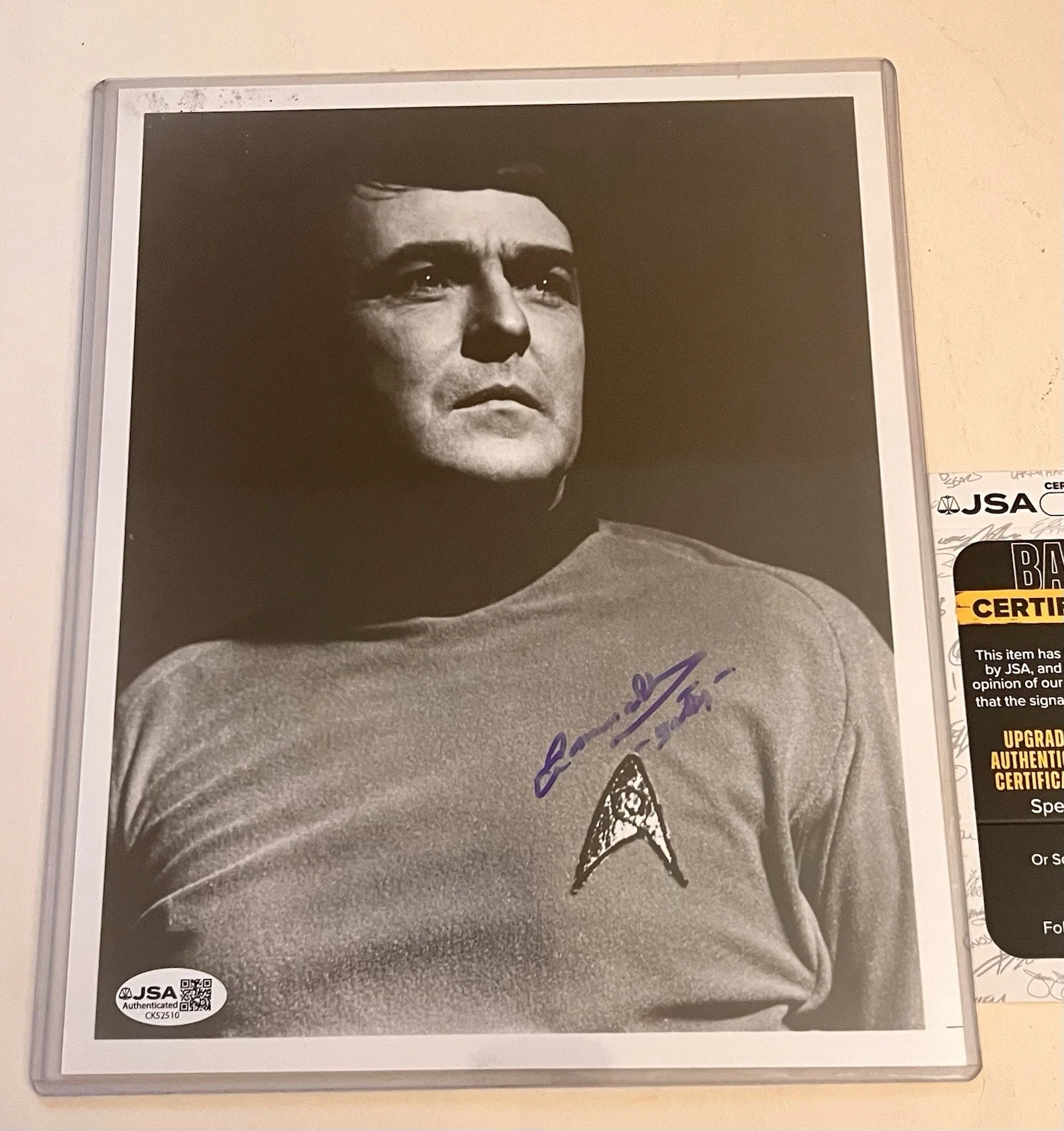 James Doohan — James Doohan Signed Star Trek 8x10 Photo JSA Authentication With COA Scotty, image 4