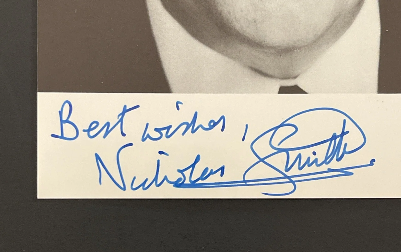 NICHOLAS SMITH: Hand Signed Celebrity Photo 4 x 6” / KSK, image 2