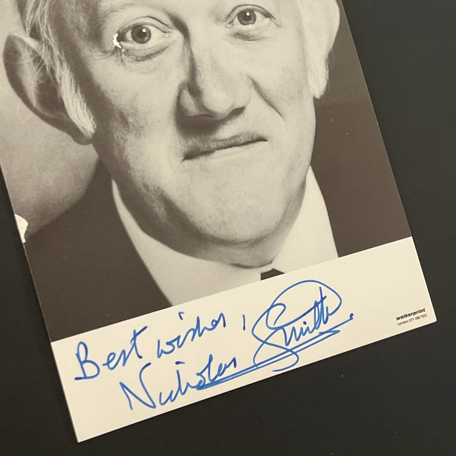 NICHOLAS SMITH: Hand Signed Celebrity Photo 4 x 6” / KSK, image 4