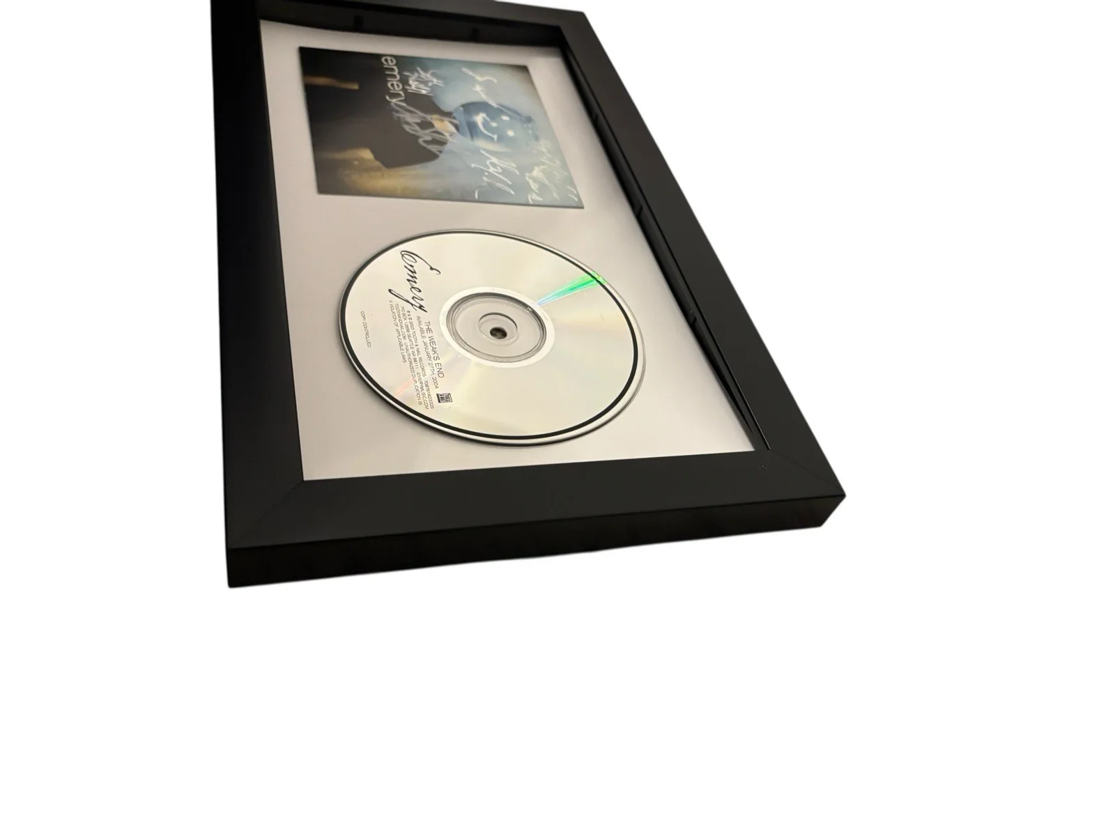 EMERY SIGNED AUTOGRAPH x6 THE WEAK’S END FRAMED CD RARE TOBY +5 JSA CERT COA, image 5