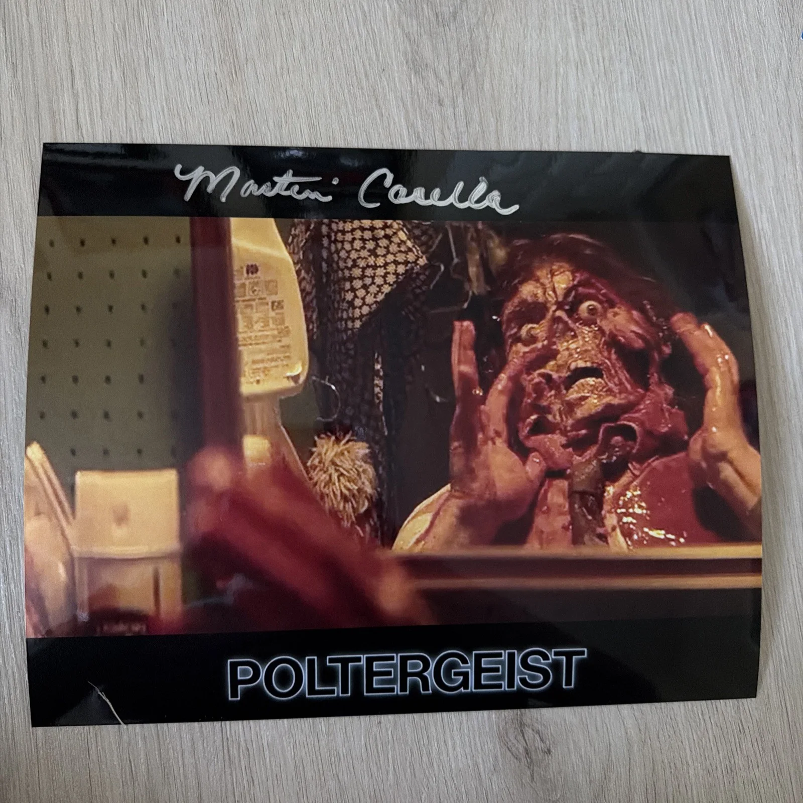Marty Cassella signed POLTERGEIST 8x10 Autograph Great Condition, image 3
