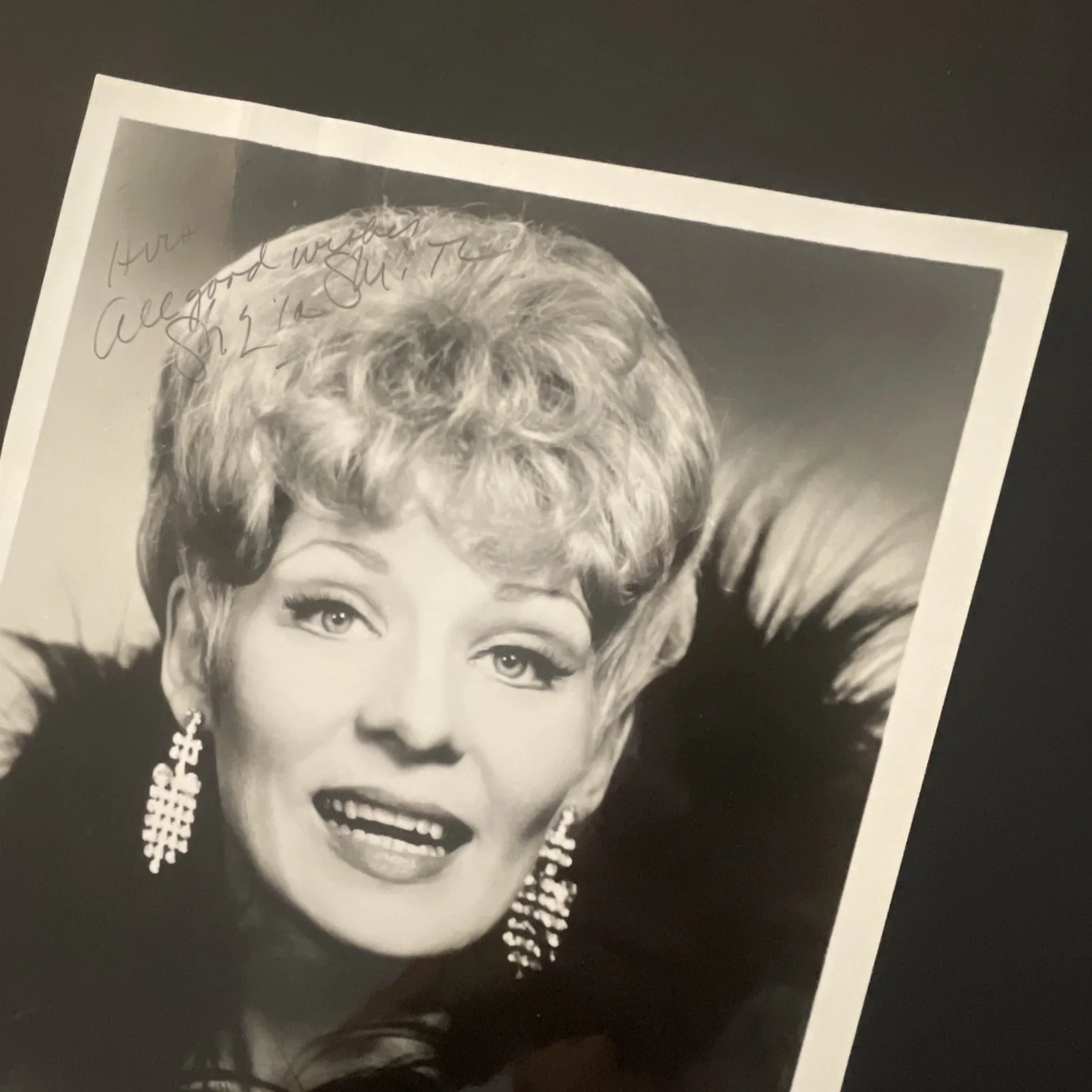 SHEILA SMITH Broadway Actress: Hand Signed Celebrity Photo 8 x 10”/ KSK, image 3