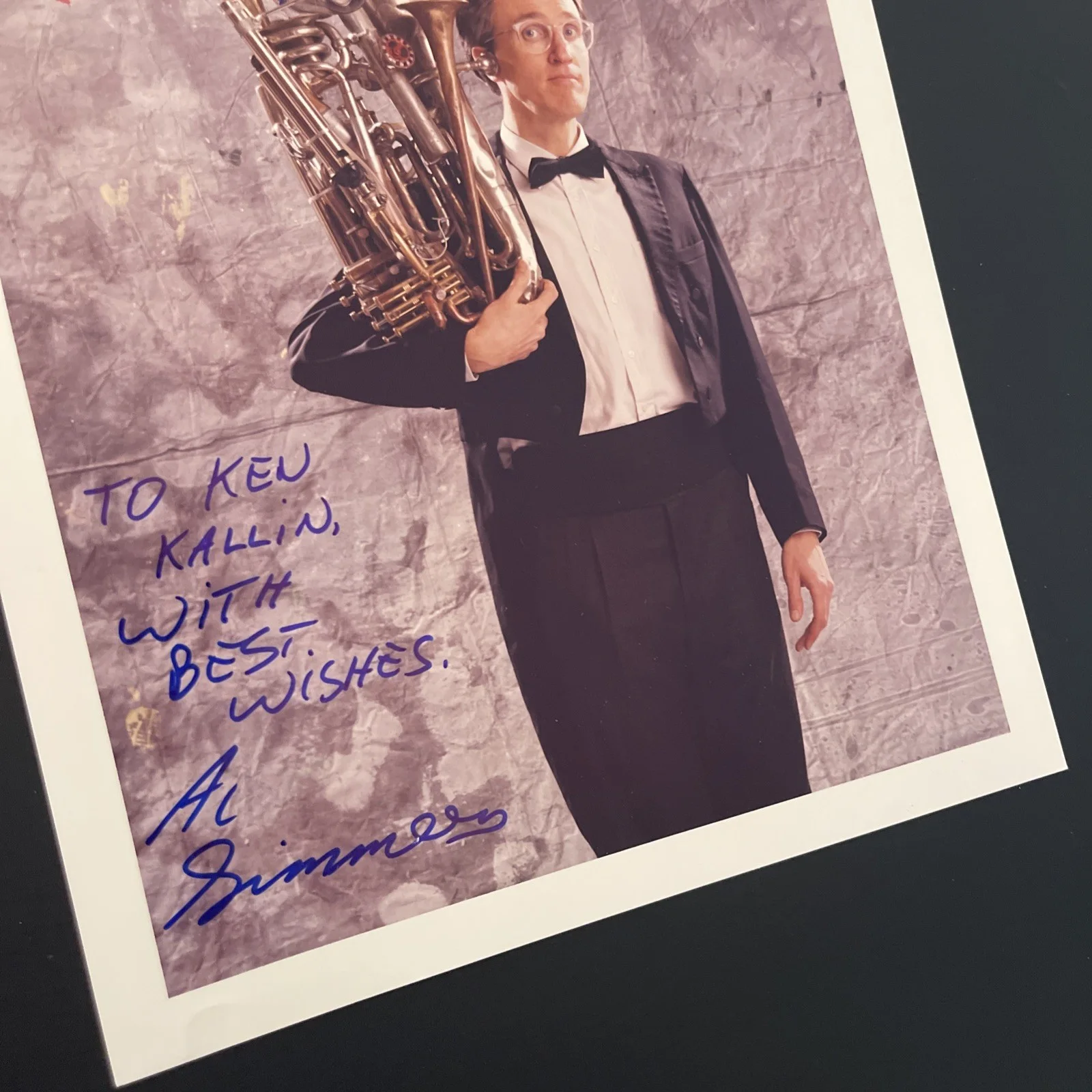 AL SIMMONS Musician & Comedian: Hand Signed Celebrity Photo 8 x 10” / KSK, изображение 4