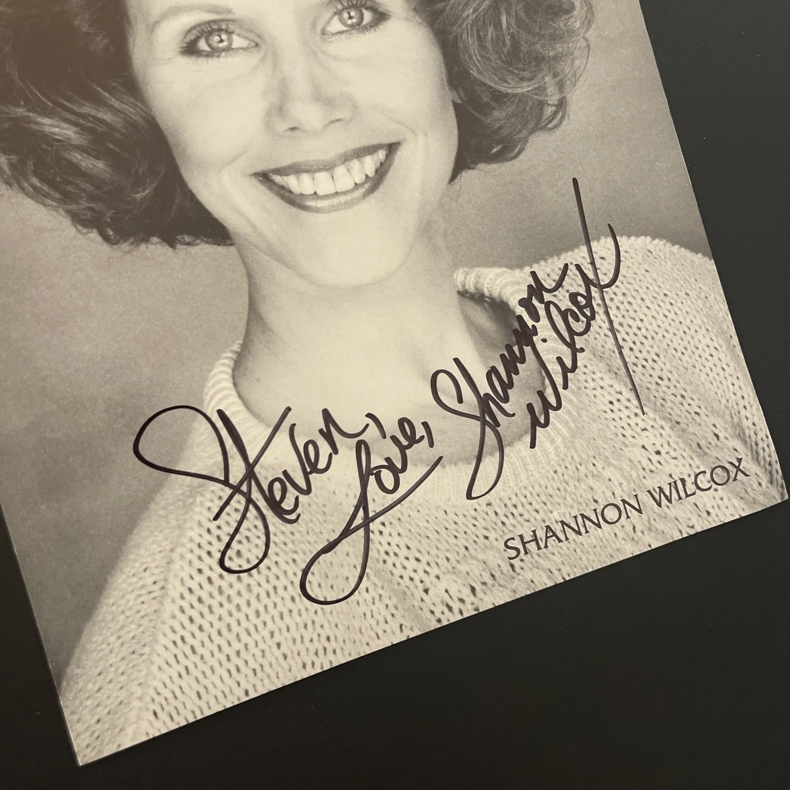 SHANNON WILCOX, Dallas, Frankie & Johnny: Hand Signed Celebrity Photo 8x10” /KSK, изображение 4