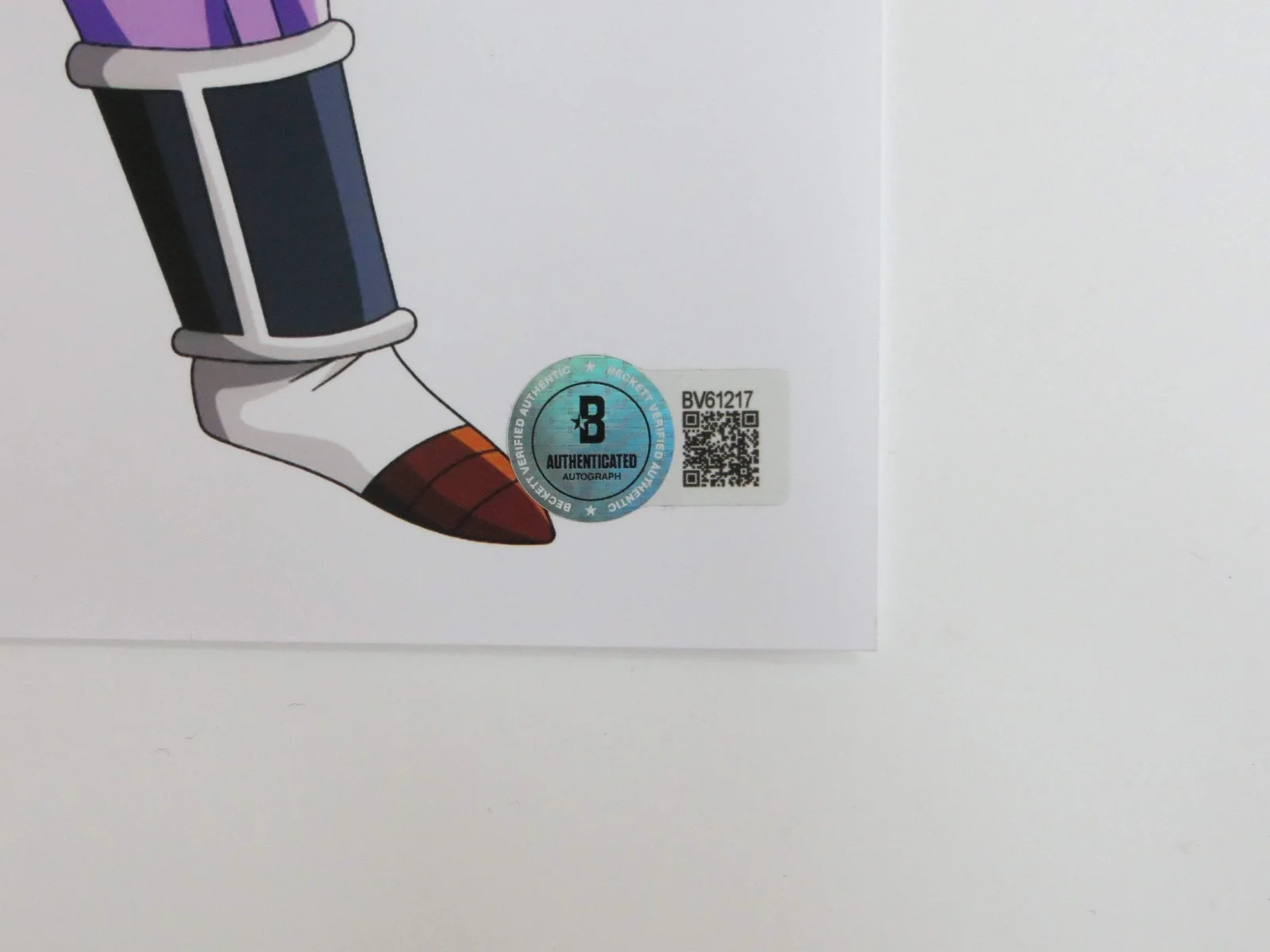 DALE KELLY Dragon Ball Z CAPTAIN GINYU SIGNED 8x10 PHOTO BAS COA, изображение 3