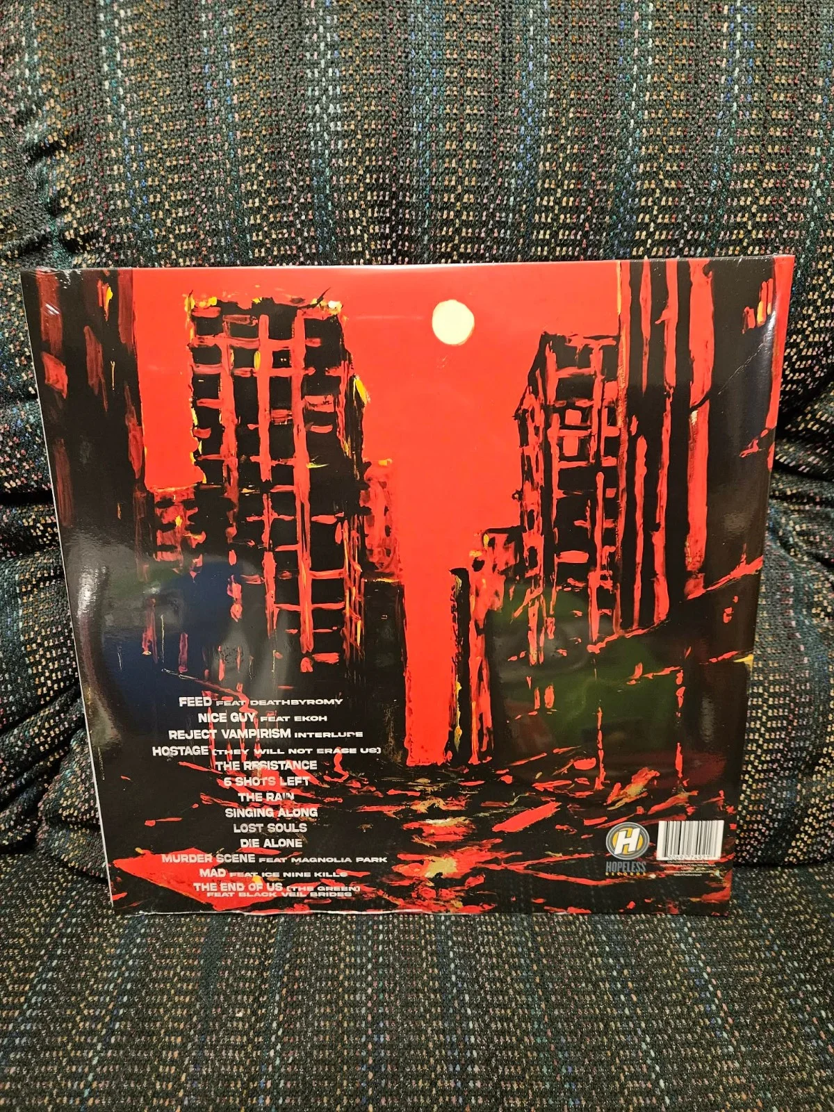 TX2 SIGNED End of Us Insert Sealed Vinyl Autographed Auto LP Record Red Black, изображение 5