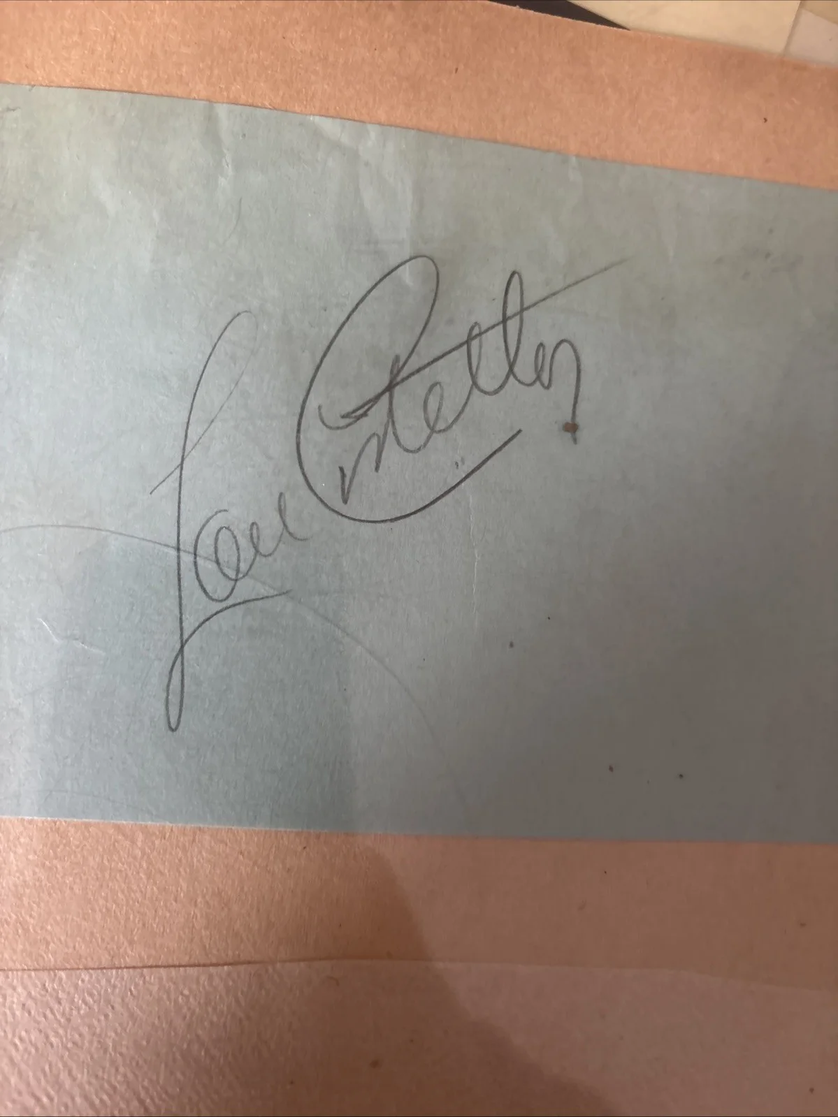Lou Costello, Bud Abbott — Lou Costello & Bud Abbott Vintage Cut Signatures Affixed To Paper + COA, image 3