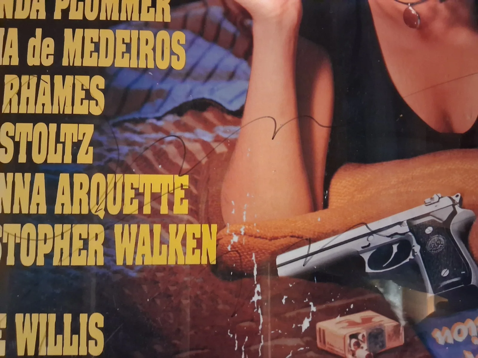 Quentin Tarantino Autographed PULP FICTION poster, image 4