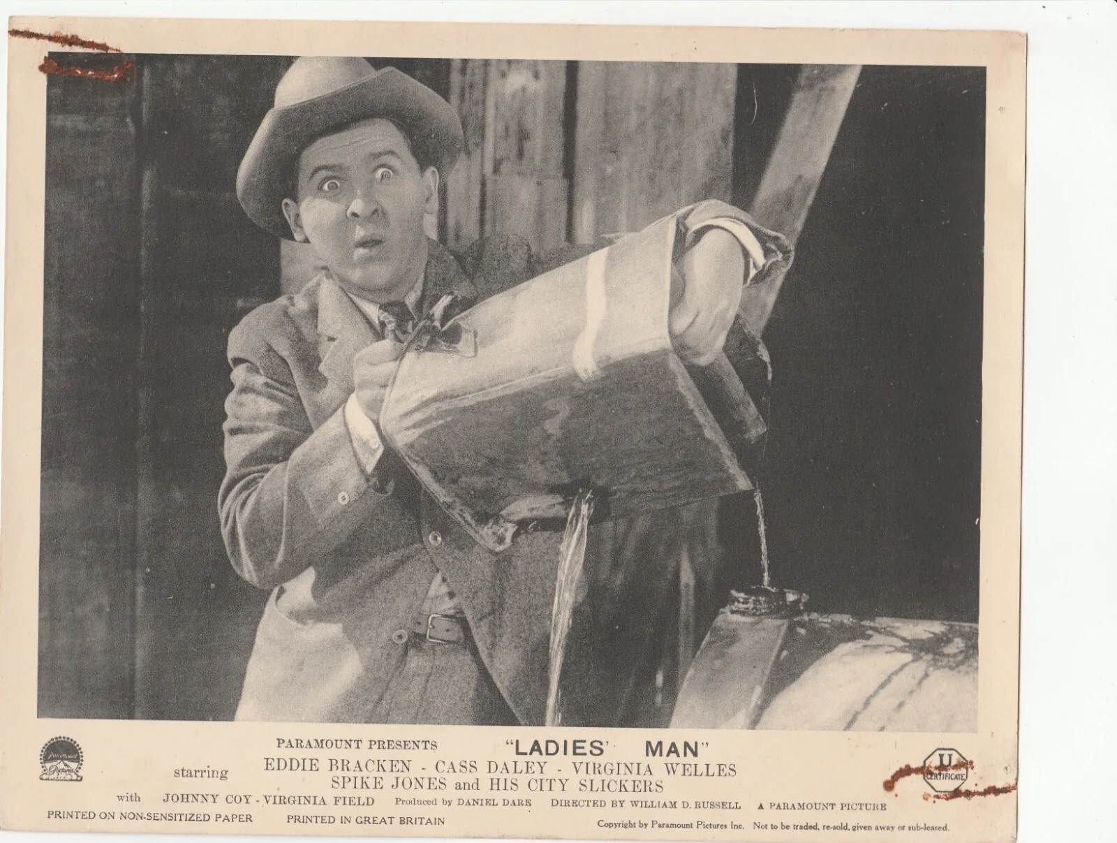 LADIES' MAN 10 x 8" Original 7 Photo Bundle - EDDIE BRACKEN, CASS DALEY (1947), изображение 5