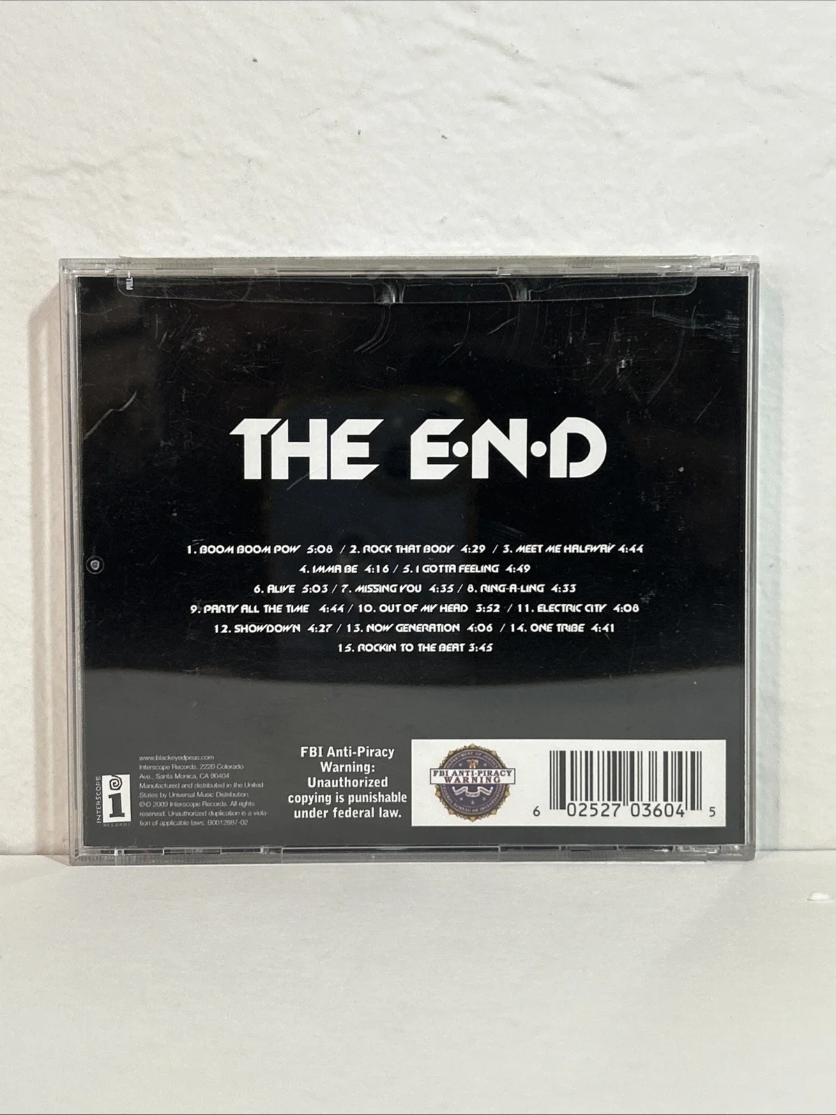 The Black-Eyed Peas The E.N.D. CD 4x Signed Autographed Fergie Will.i.am 2009, изображение 2