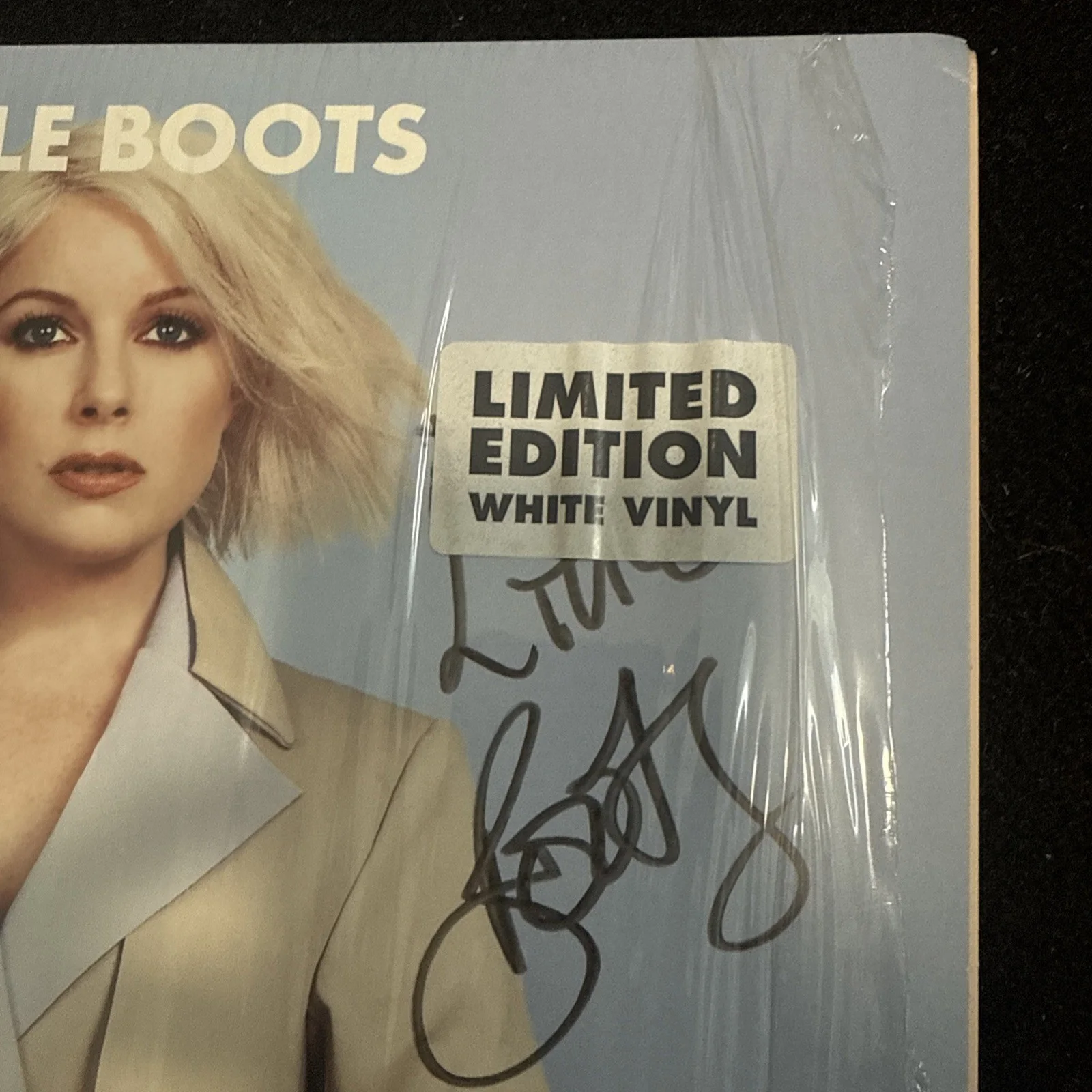 Little Boots - Working Girl (Signed Autographed Album Record LP) White Vinyl, image 2
