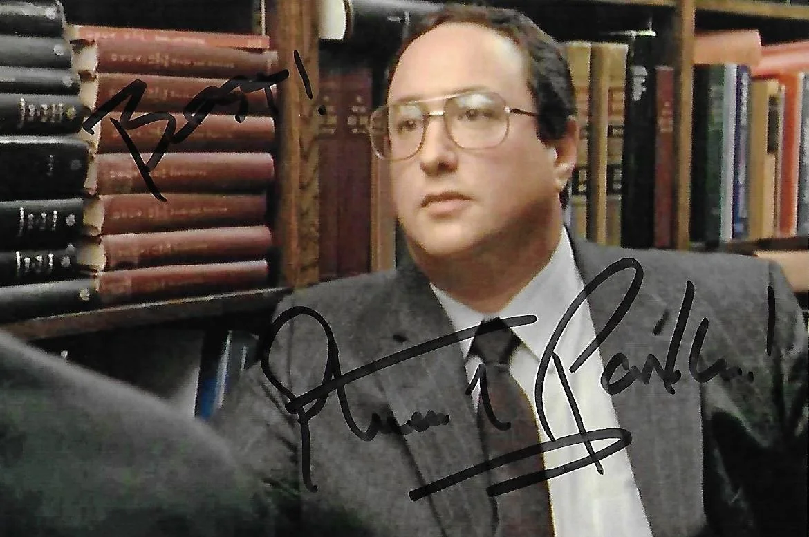 Stuart Pankin — Stuart Pankin auto/signed 4x6 photo Batman Big Bully Actor TV COA LOOK!