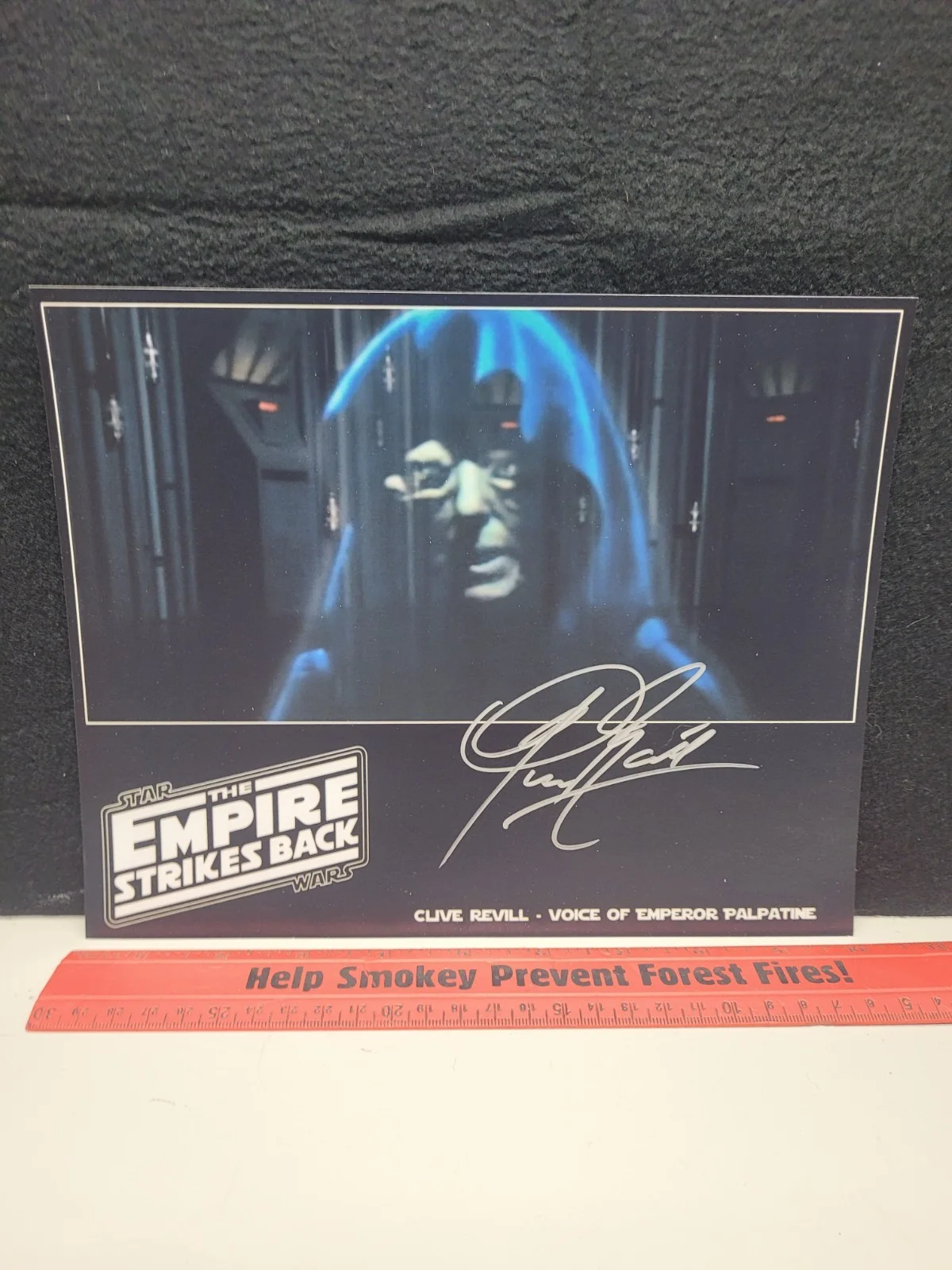 Clive Revill — STAR WARS ESB Emperor Palpatine / Clive Revill Autographed 8x10 S.W. CELEBRATION