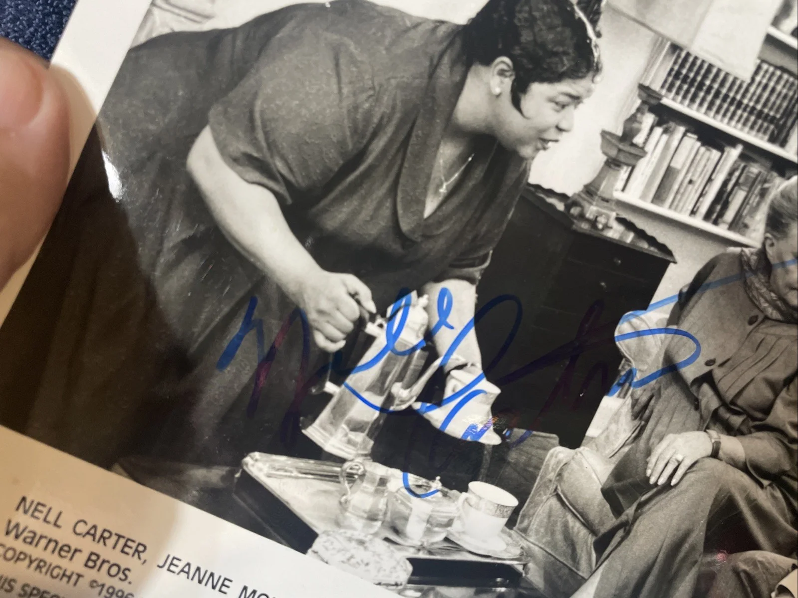 Nell Carter Hand Signed Autograph Still From The Proprietor 1996, image 2