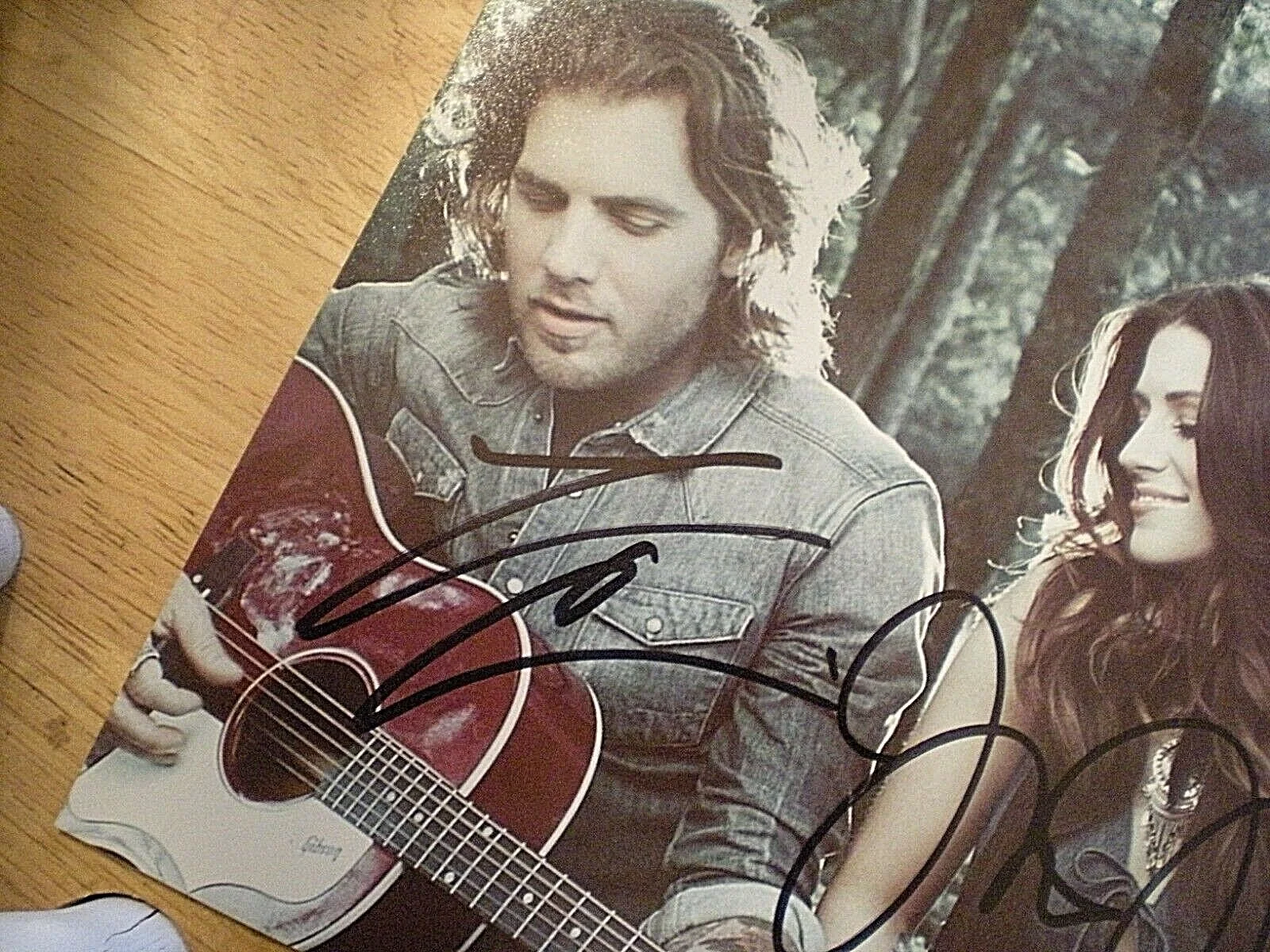 SIGNED PROMO PHOTO 12X12 BY 3-REINERT-MIKE & TOM GOSSIN-"THOUSAND MILES", изображение 2