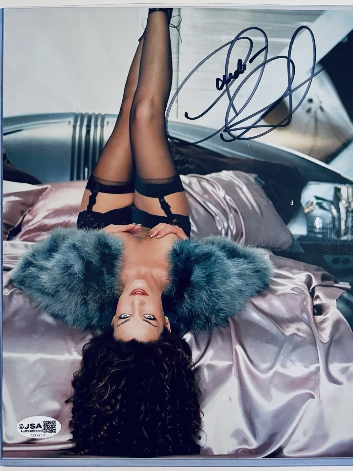 Claudia Christian Signed 8x10 JSA, image 3
