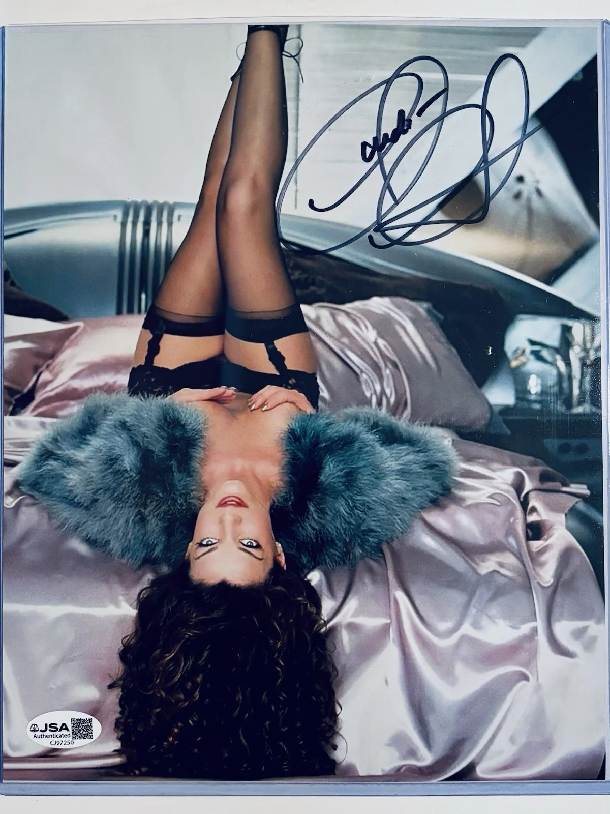 Claudia Christian Signed 8x10 JSA, image 5