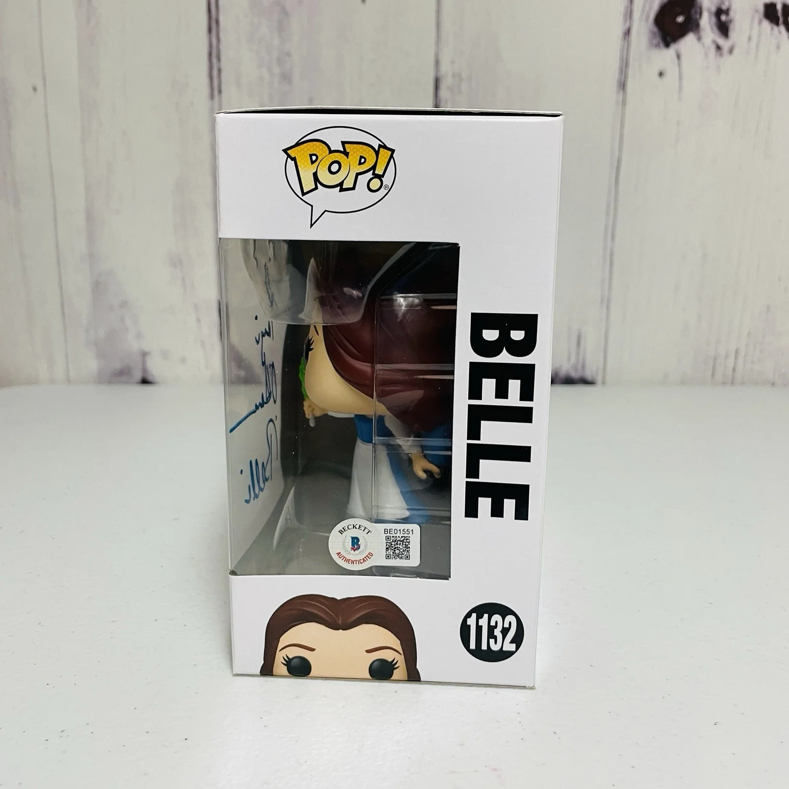 Paige O'Hara — Paige O'Hara Signed Belle Funko Pop #1132 Beckett COA Beauty And The Beast, изображение 2