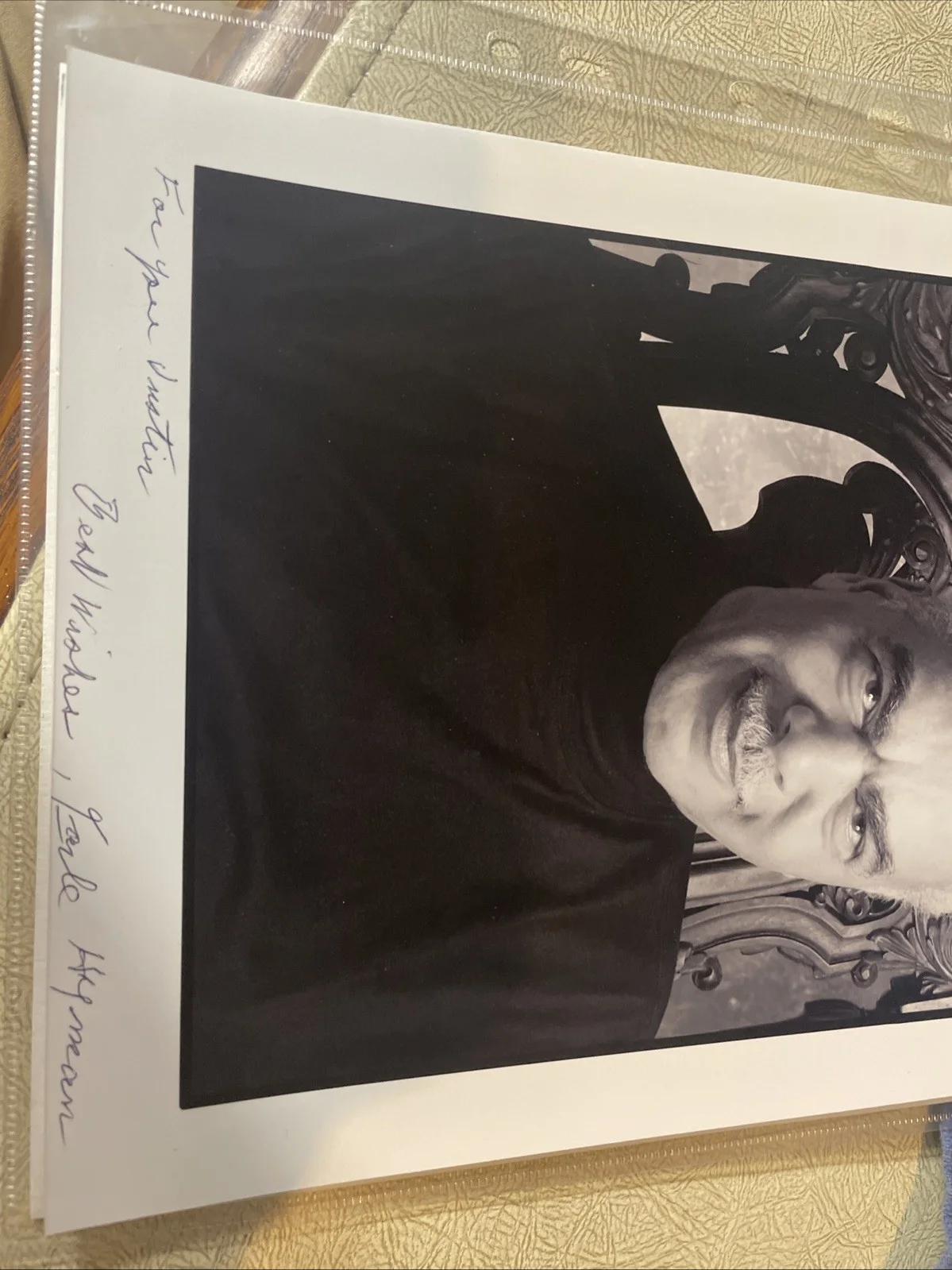 Earle Hyman Autographed Photo, image 3