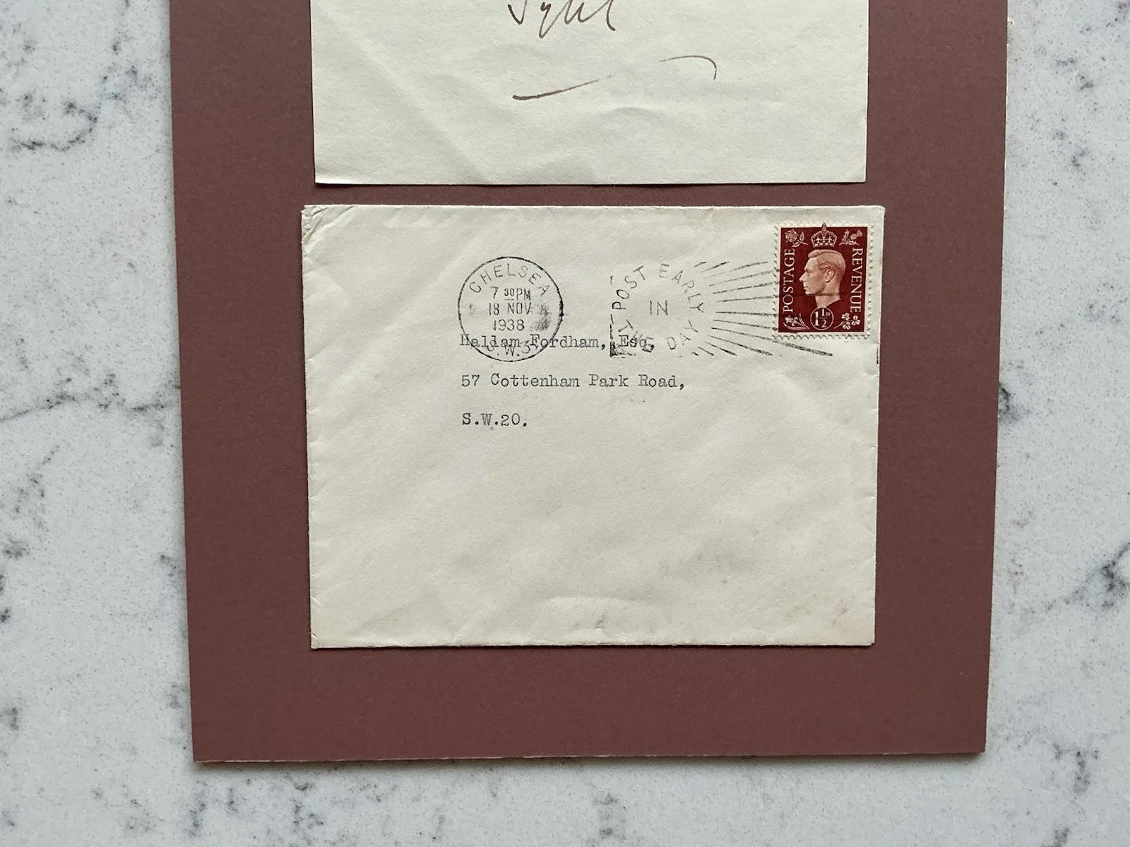 DAME SYBIL THORNDIKE STAGE ACTRESS SIGNED TLS AUTOGRAPHED LETTER 1938, изображение 3