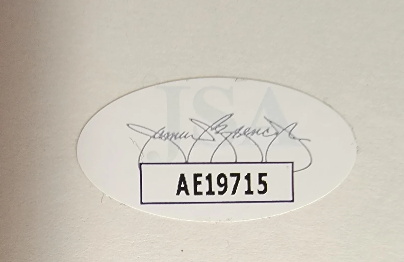 Billy Williams — Billy Williams Authentic Signed Index Card W/ JSA COA 6 Time All Star HOF'r Cubs, image 2