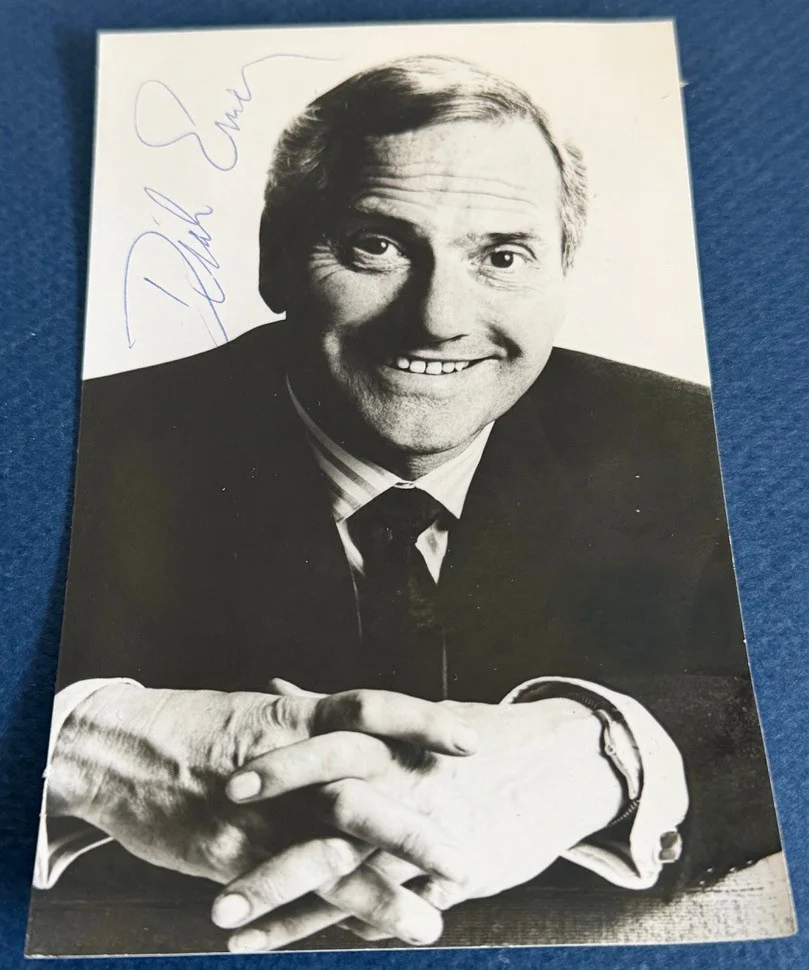 Dick Emery — Dick Emery 1960 1970 Comedian TV Host Signed Postcard Photograph Autograph, image 4