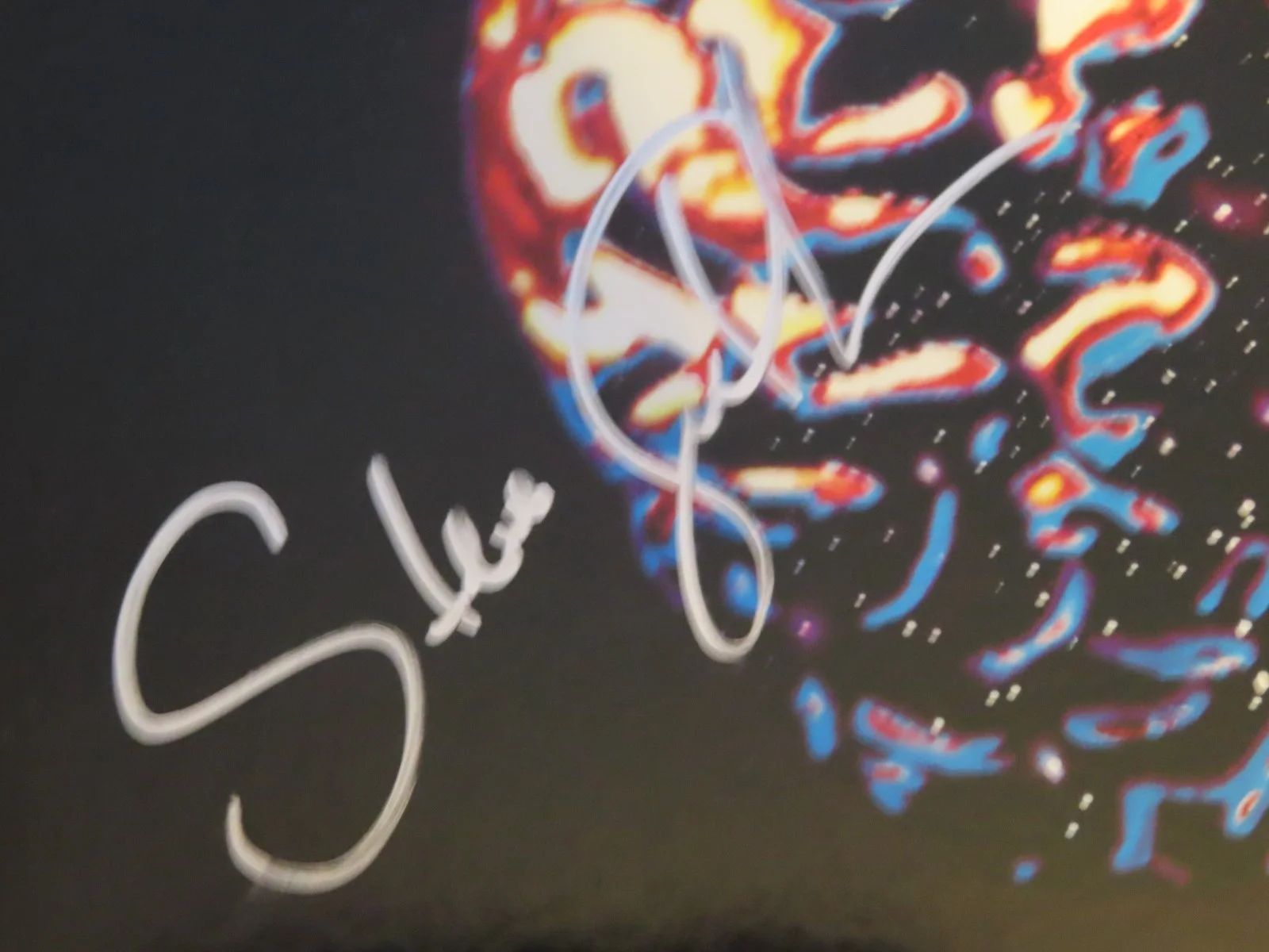 Drummer STEVE SMITH of JOURNEY signed VITAL INFORMATION 1983 Record / Album COA, изображение 2
