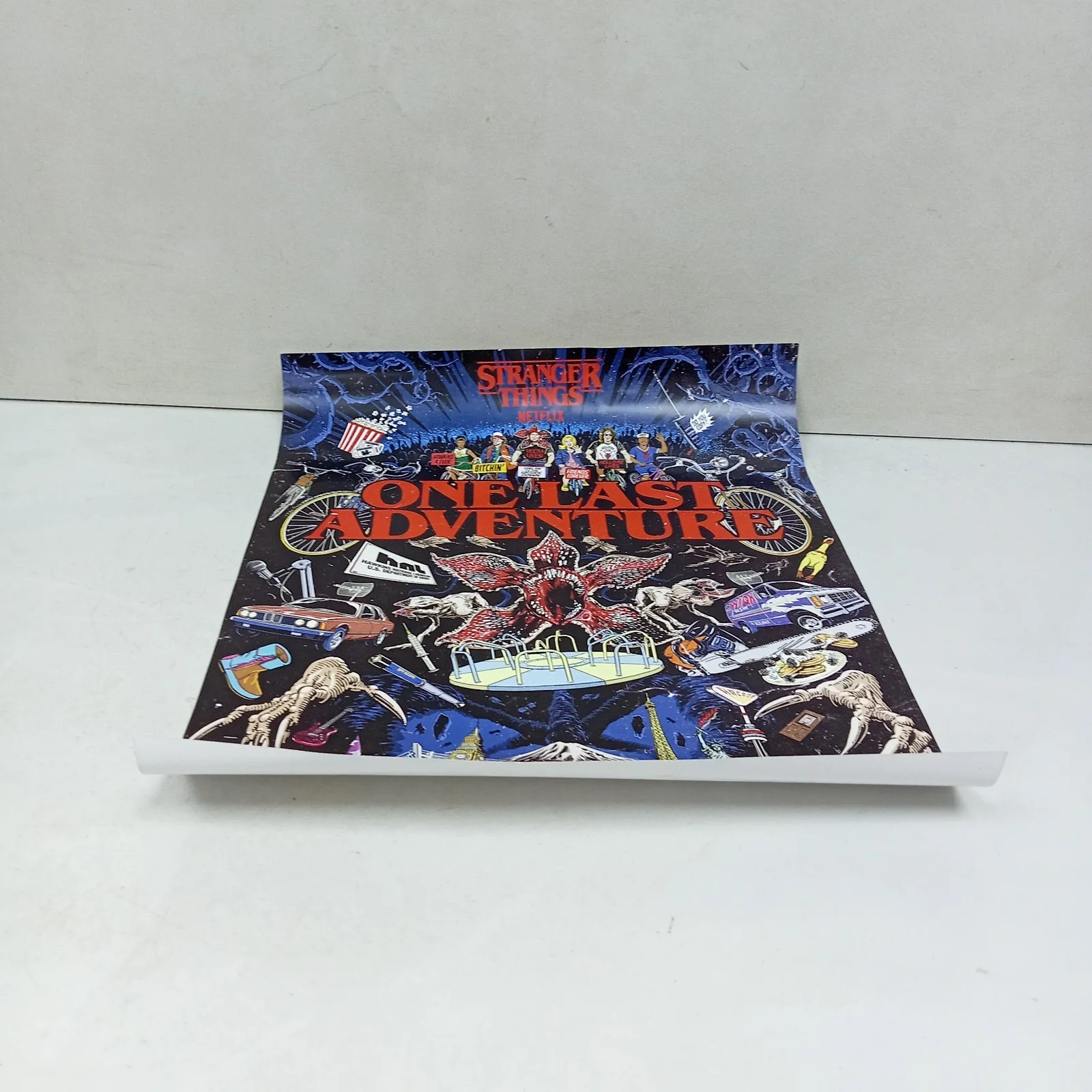 STRANGER THINGS 5 UK PREMIERE GOODY BAG POSTER TICKET POPCORN LOLLIPOPS, изображение 3