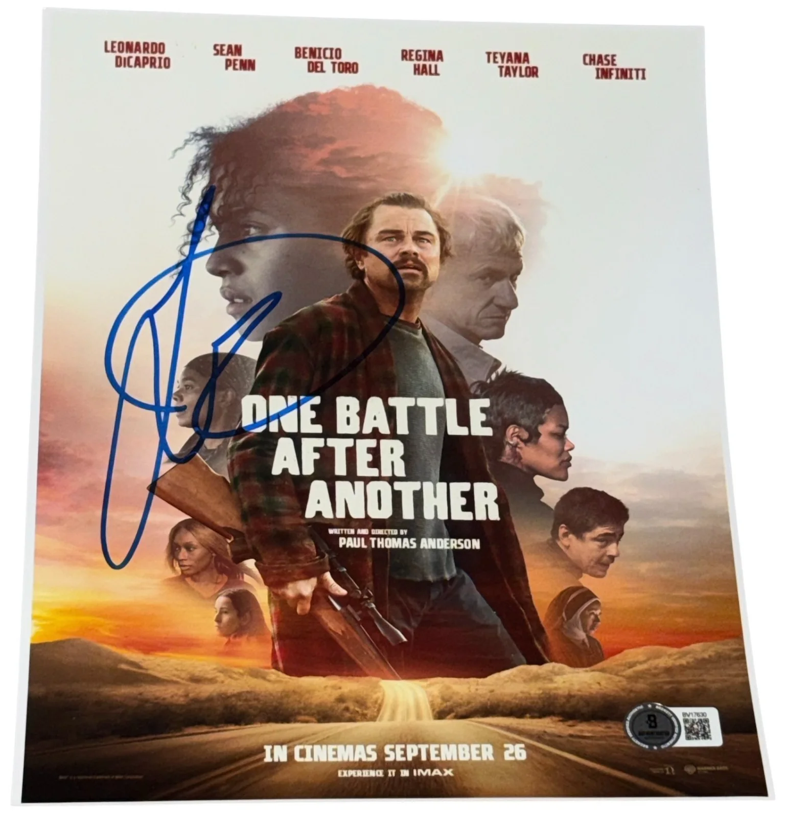 Teyana Taylor — Teyana Taylor Signed Autograph 8x10 One Battle After Another Photo Beckett BAS