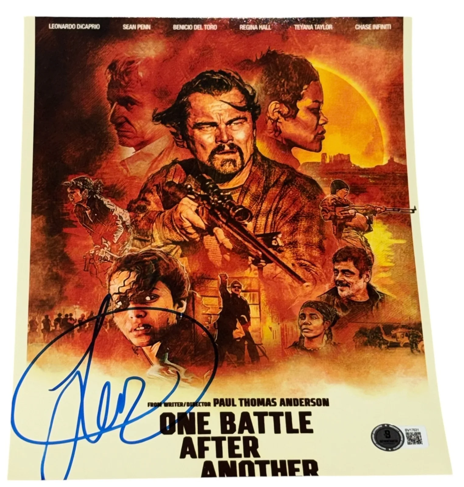 Teyana Taylor — Teyana Taylor Signed Autograph 8x10 One Battle After Another Photo Beckett BAS
