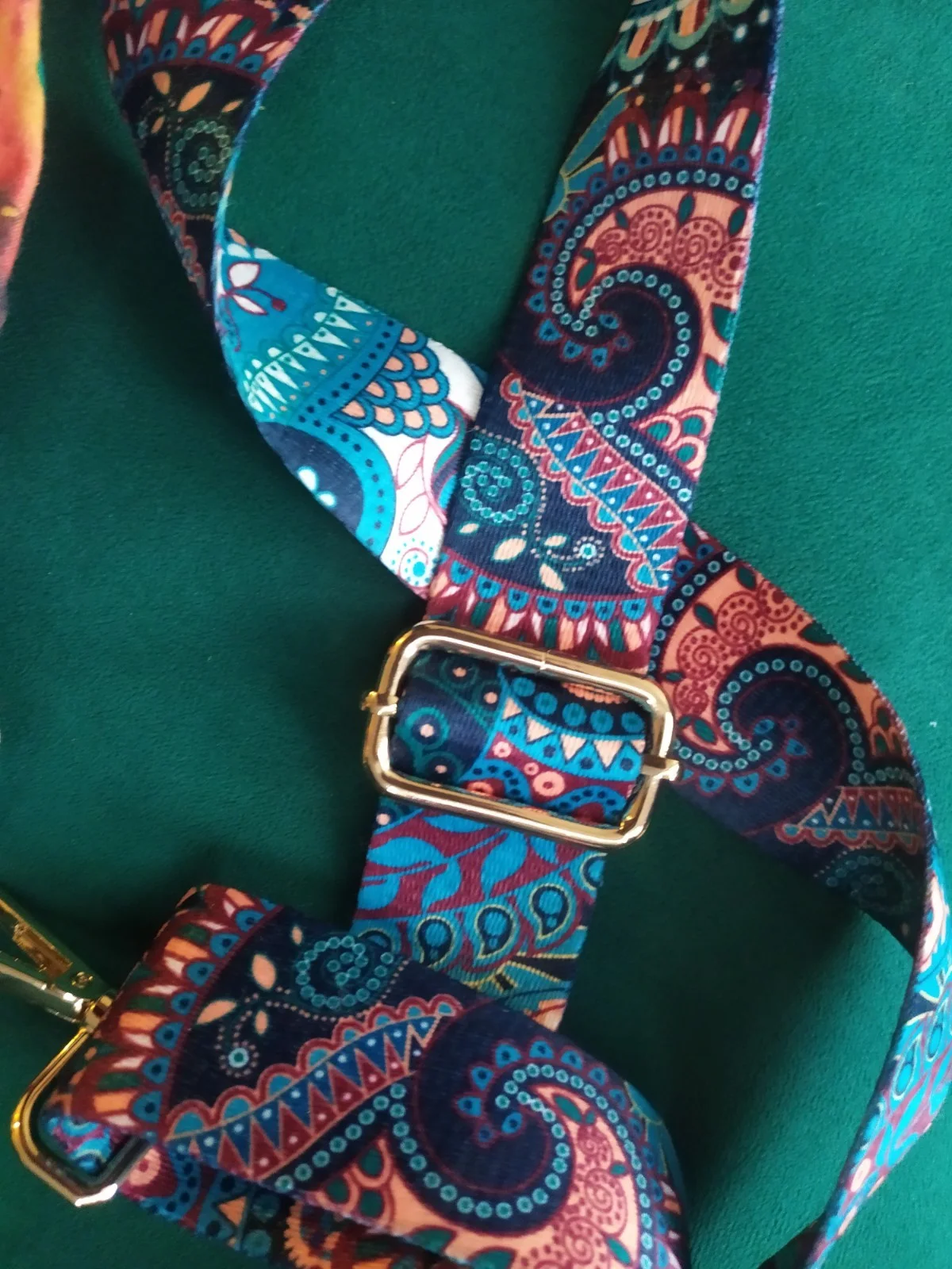 Rick and Morty Water Bottle Carrier – Custom Crossbody Sling with Paisley Strap, изображение 3
