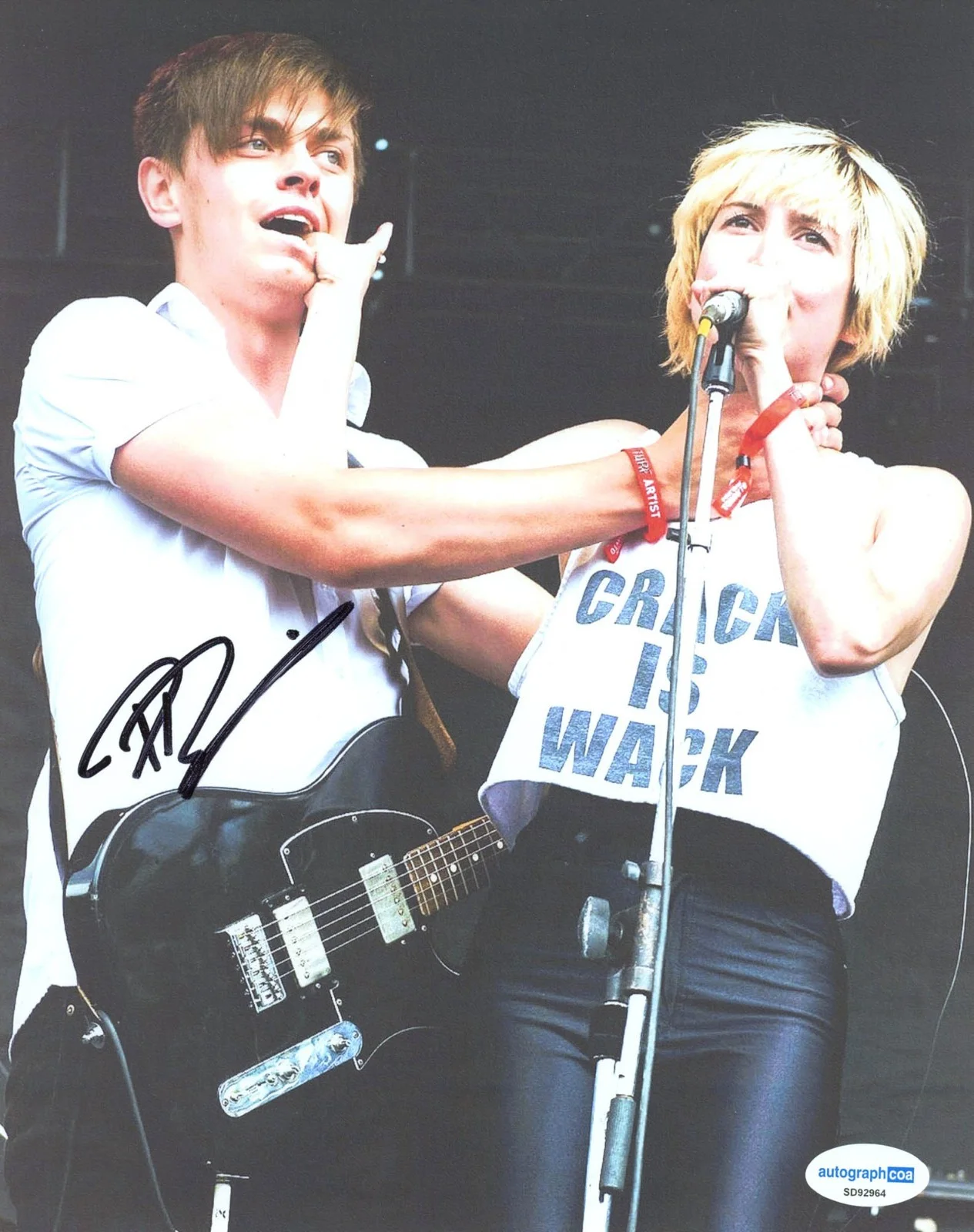 PETER DREIMANIS / Peter Dreams - JULY TALK — Peter Dreimanis signed "JULY TALK" 8x10 Photo EX PROOF b SINNERS Dreams ACOA COA, изображение 4