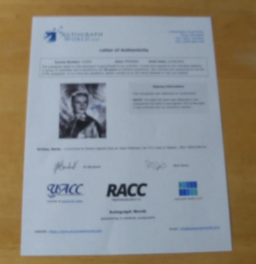 Marta Krisen — Large Marta Kristen signed photo Lost in Space COA, image 3