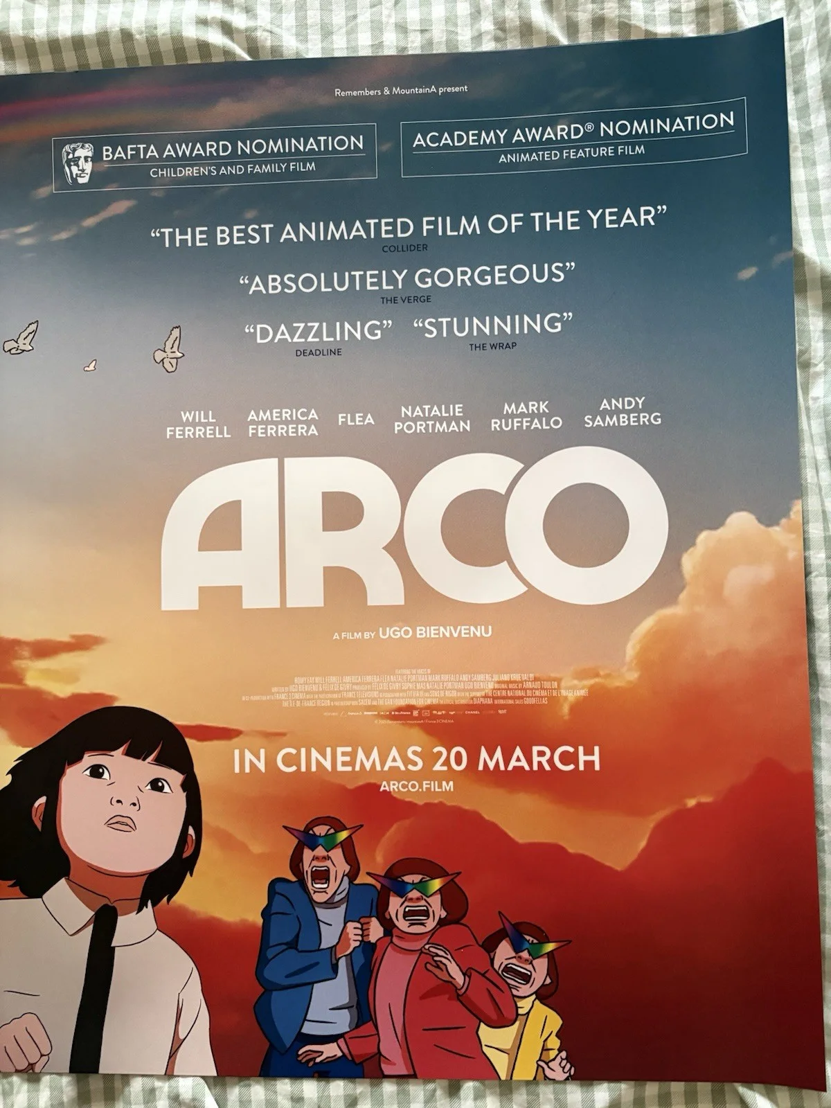 Arco - UK Quad Film Poster - SingleSided - Cinema Original, image 3