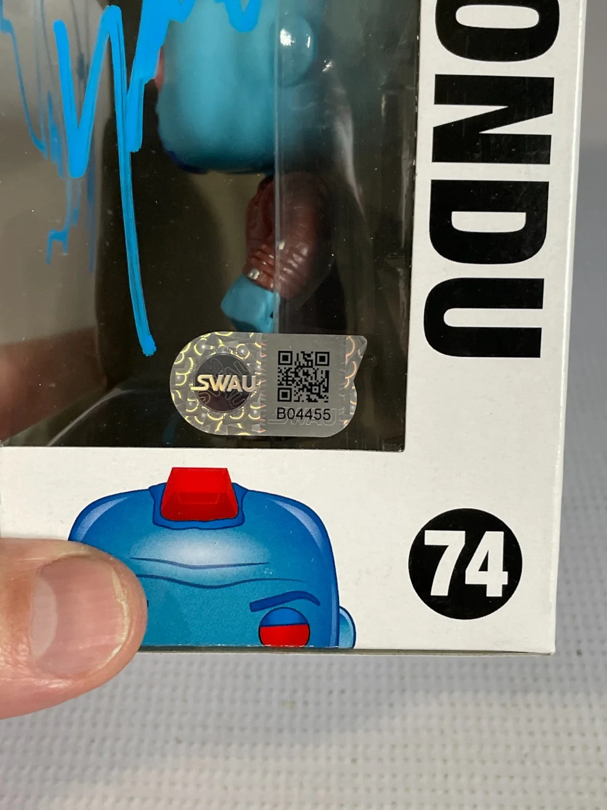 Michael Rooker — Michael Rooker "Yondu"" Signed Guardians of Galaxy 74 Funko Pop SWAU, image 5