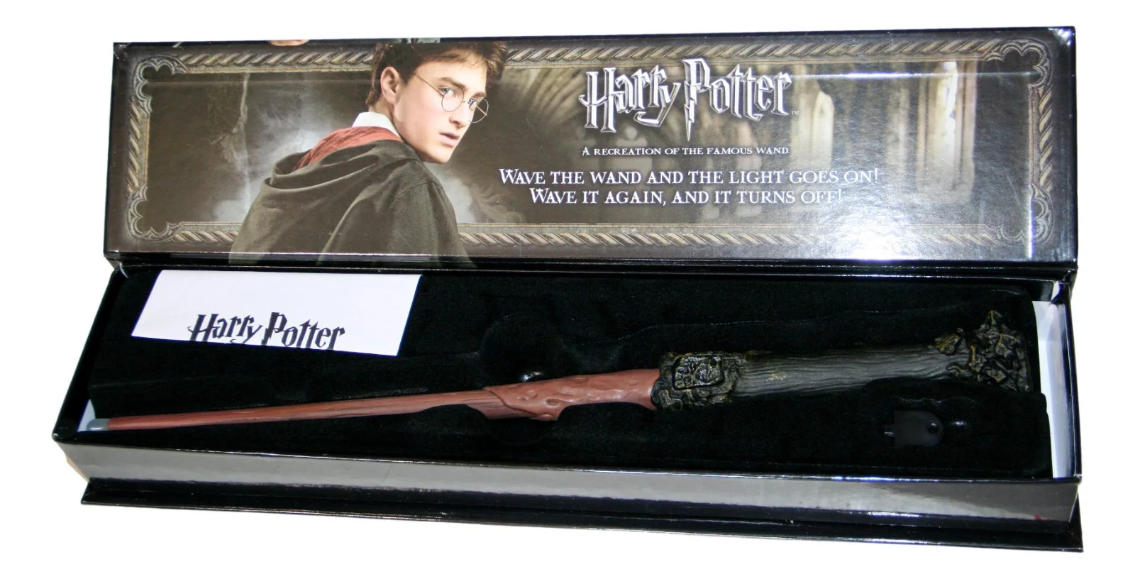 Daniel Radcliffe — Daniel Radcliffe Signed Harry Potter Wand Box AutographCOA, image 2
