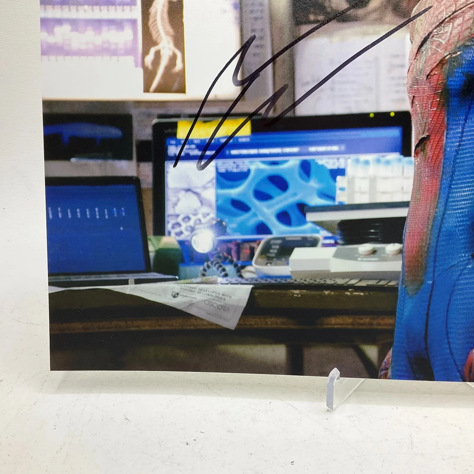Andrew Garfield The Amazing Spiderman Autographed Signed Photo 8x10 Beckett Auth, изображение 2