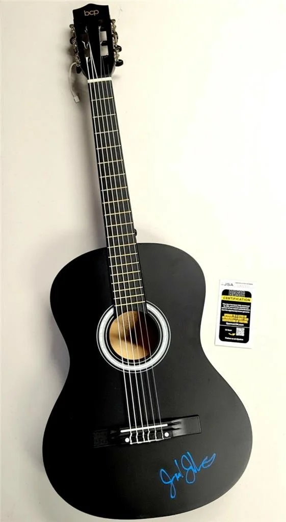 Jack Johnson signed Full Size Acoustic Guitar autograph ~ JSA COA, image 2