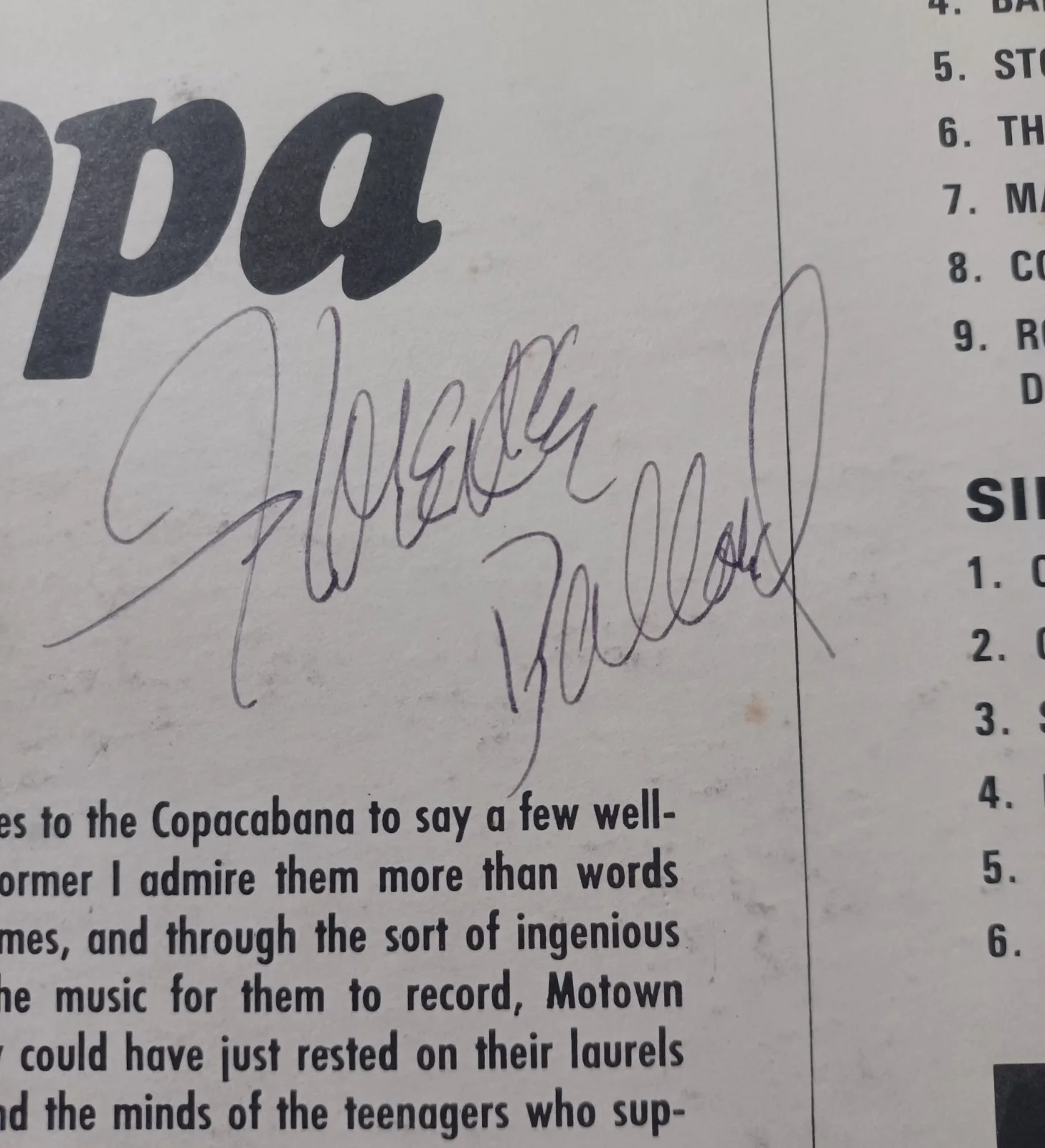 The Supremes Autograph Album JSA Certified. The Supremes Full Signature, изображение 2
