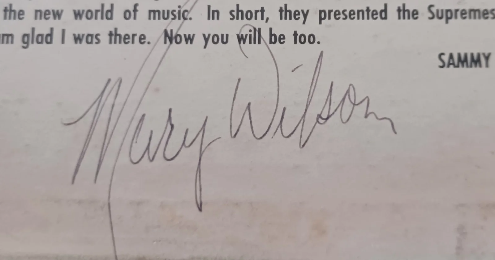 The Supremes Autograph Album JSA Certified. The Supremes Full Signature, изображение 3