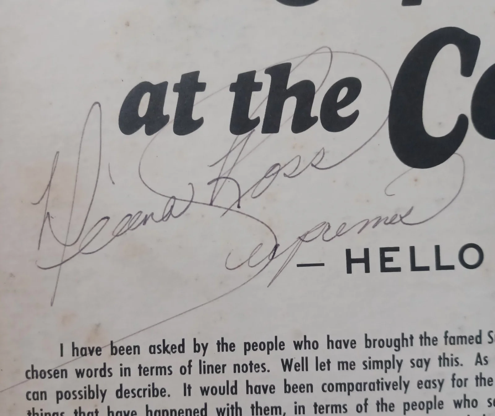 The Supremes Autograph Album JSA Certified. The Supremes Full Signature, изображение 4